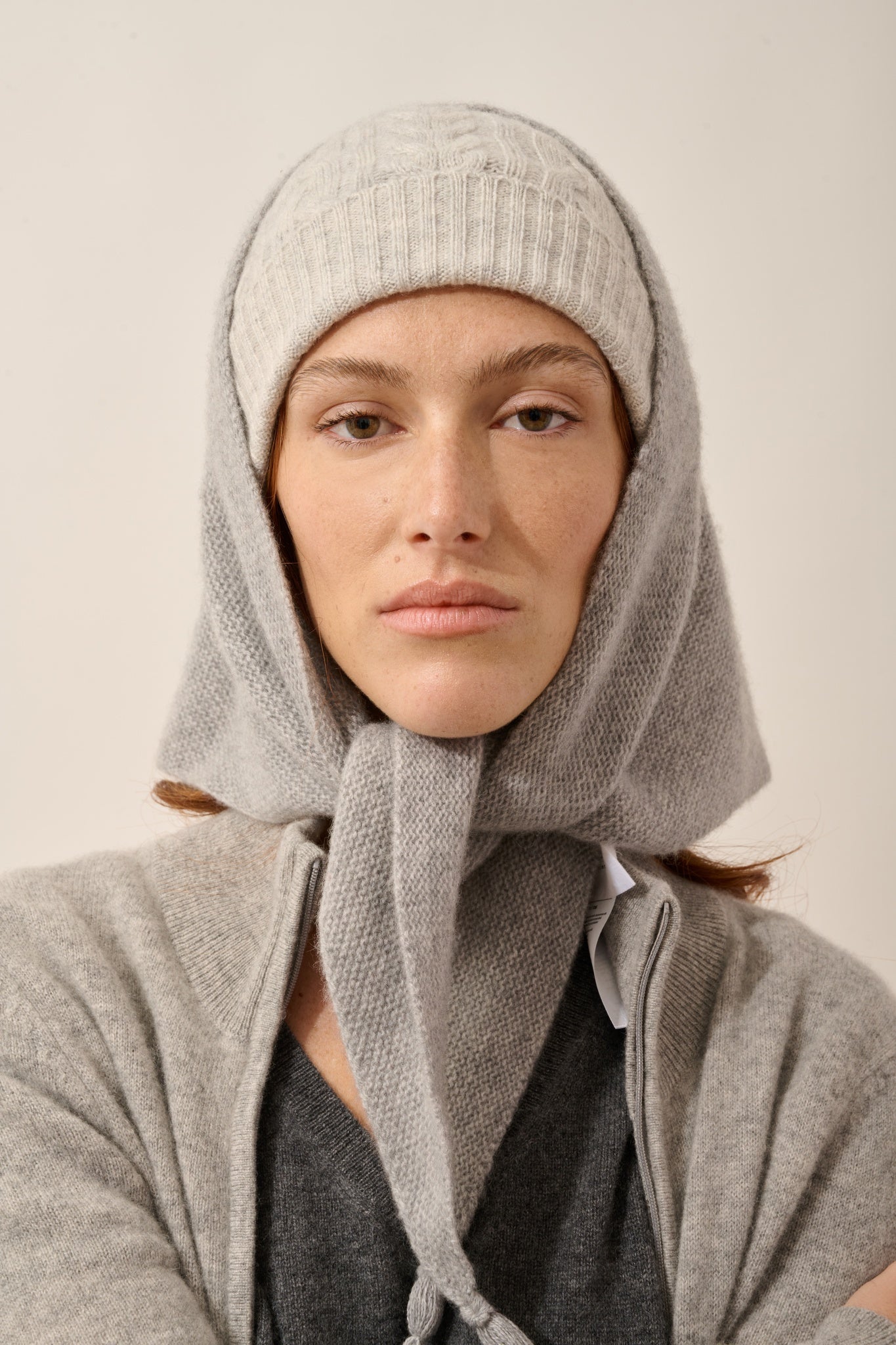 CLEO bonnet 4 fils glacier chiné