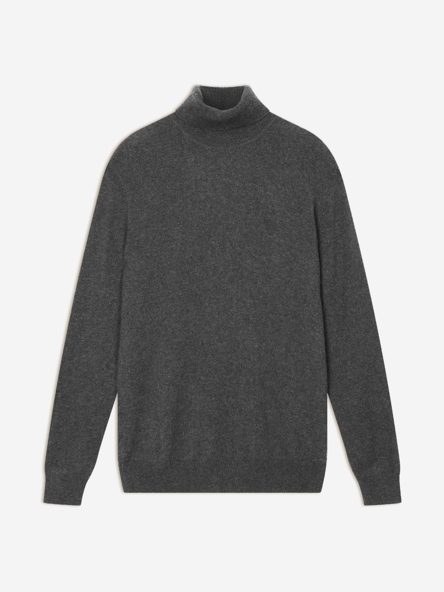 CONNOR pull col roulé anthracite chiné