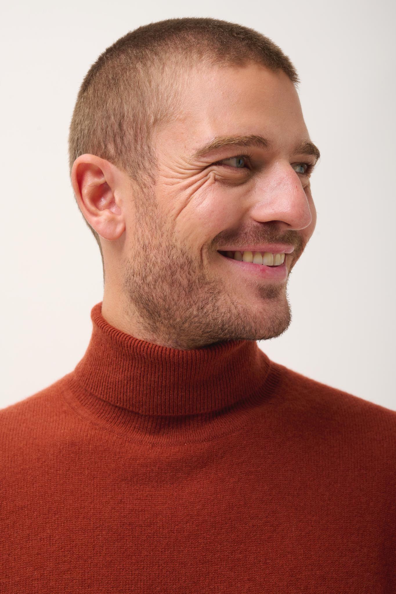 CONNOR pull col roulé écureuil