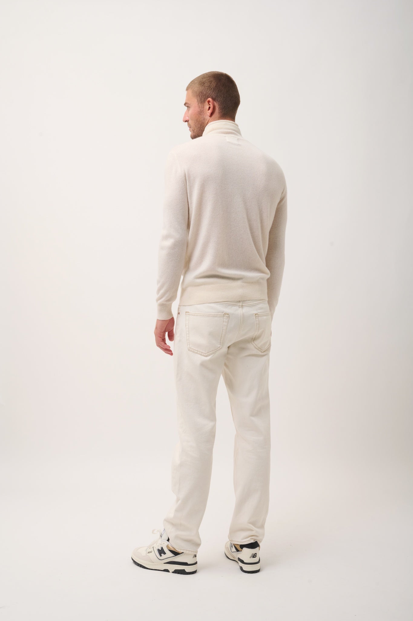 CONNOR pull col roulé neige