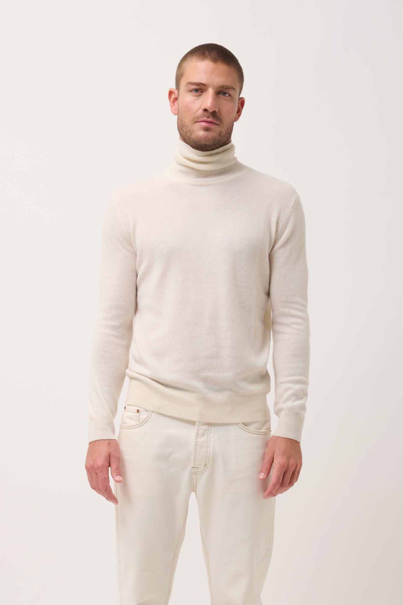 CONNOR snow turtleneck sweater