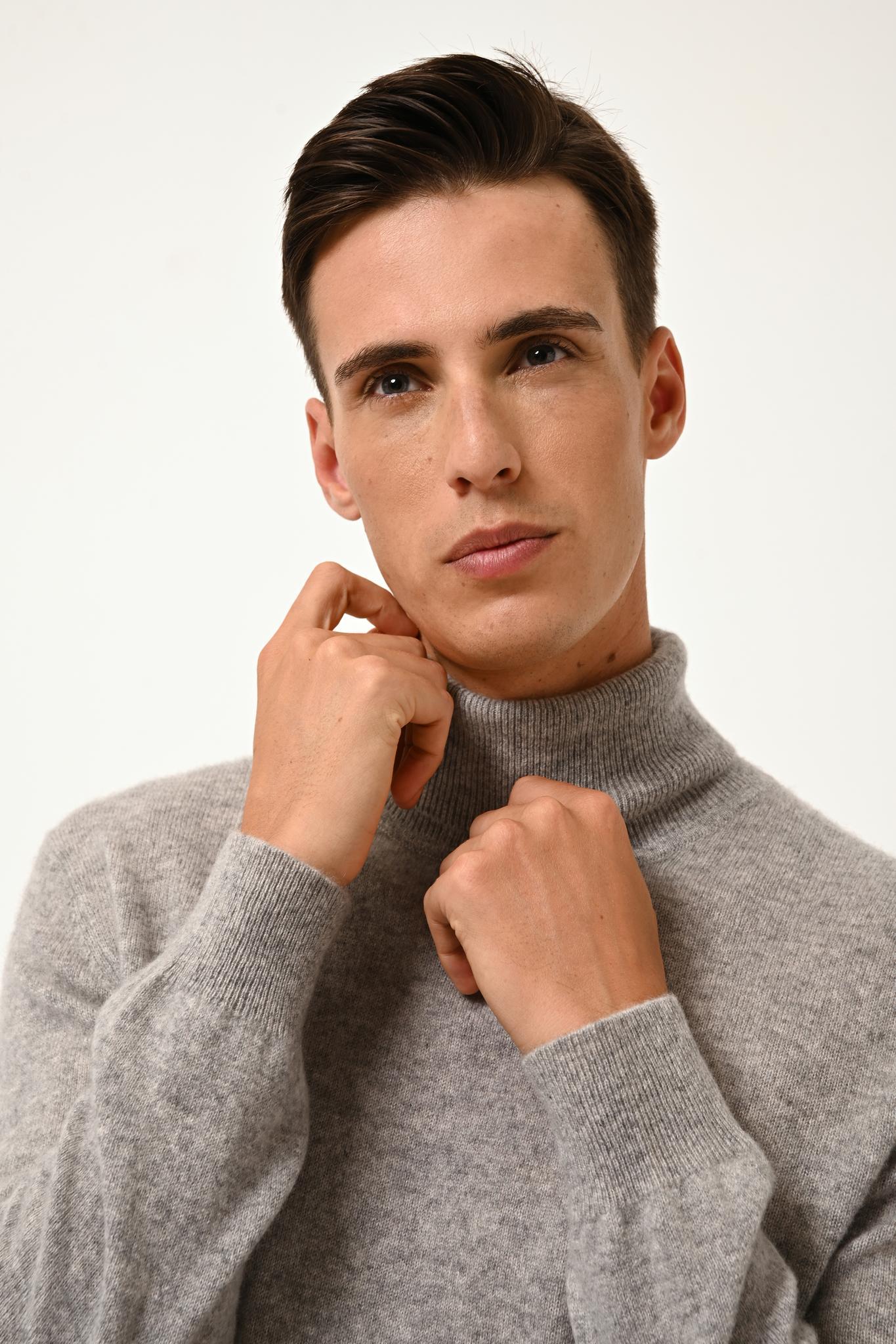 CONNOR cloudy turtleneck sweater