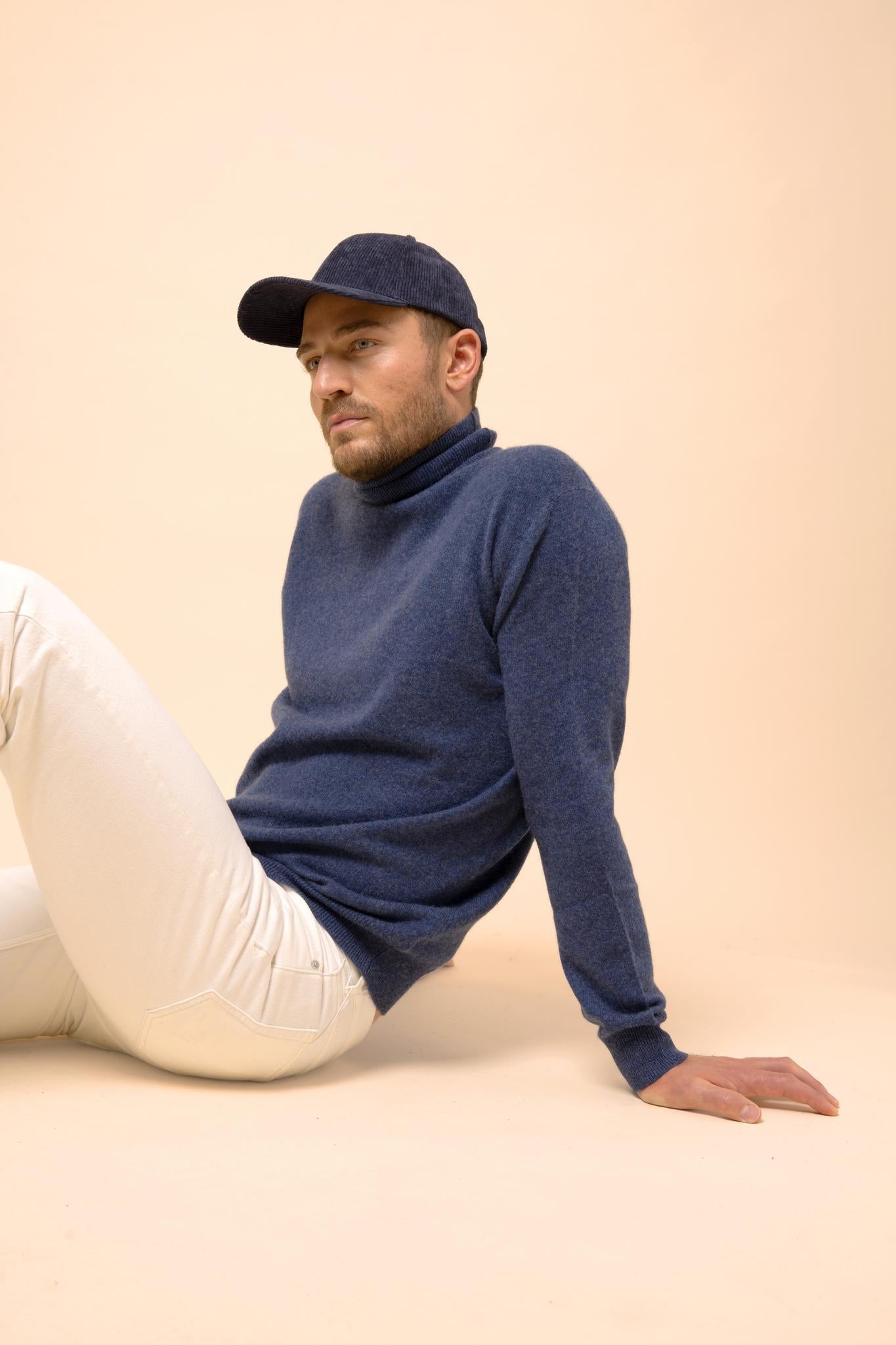 CONNOR ocean turtleneck sweater