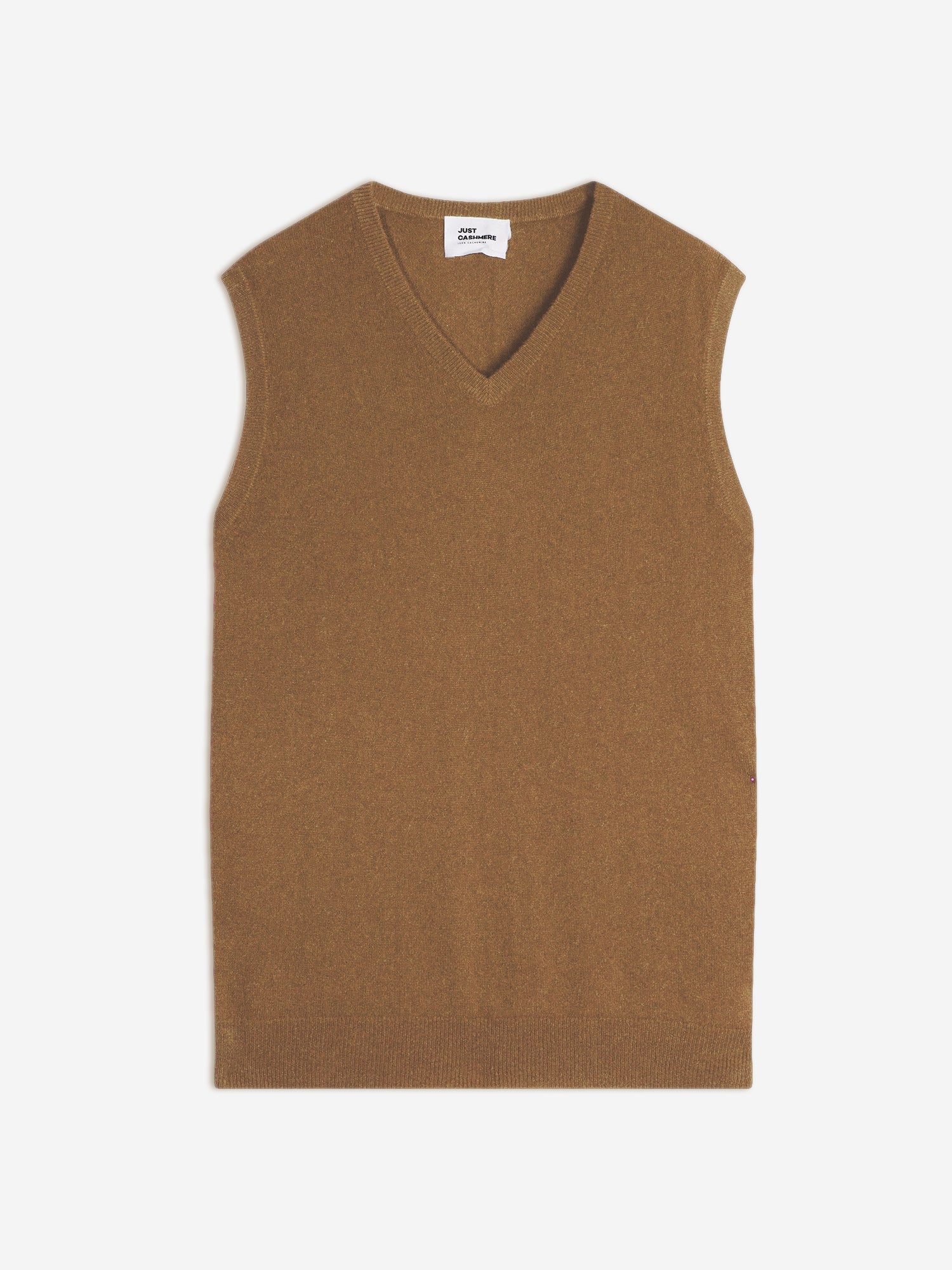 CORKI hazelnut v-neck tank top