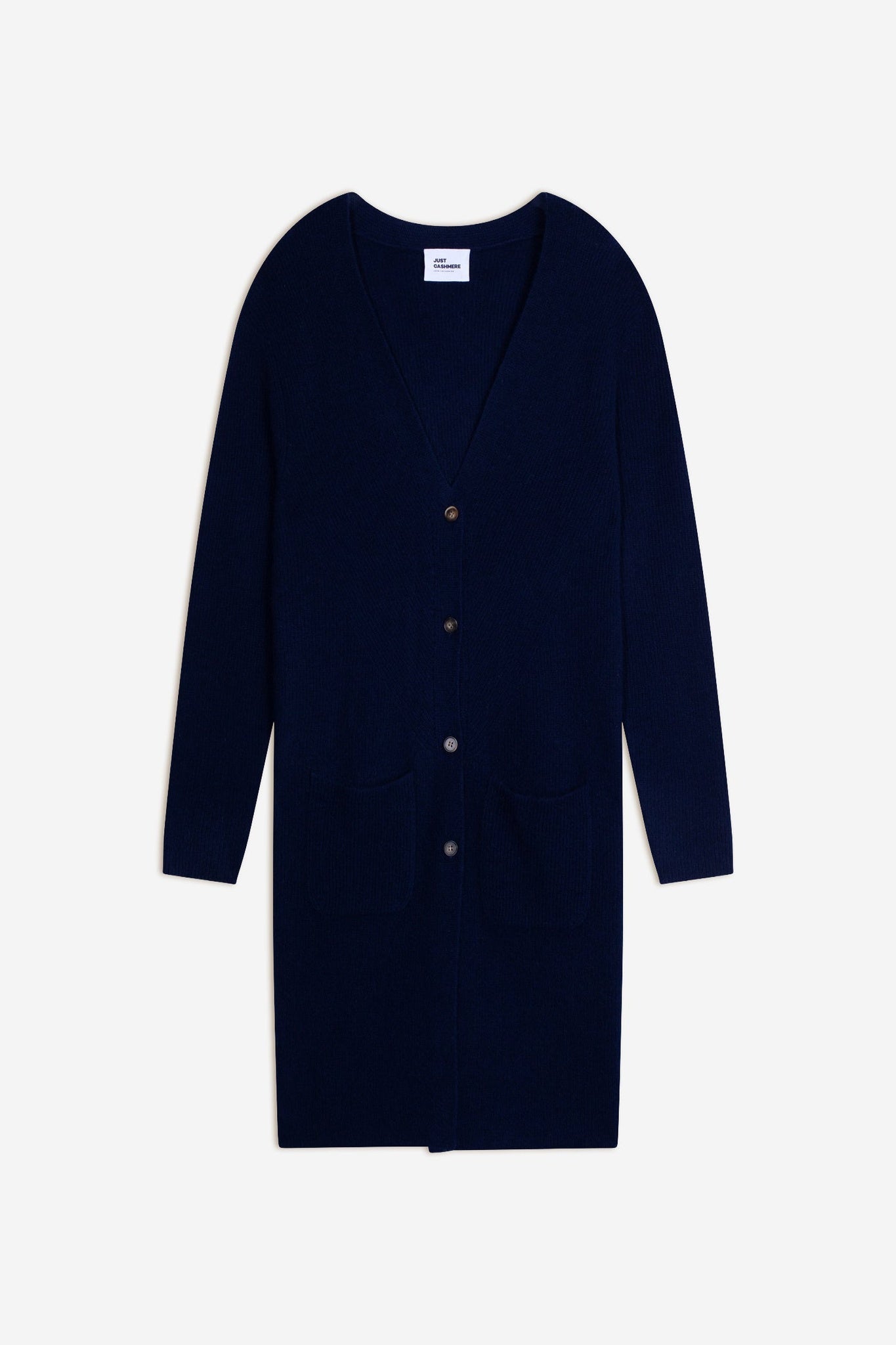 DACHE cardigan long col v navy