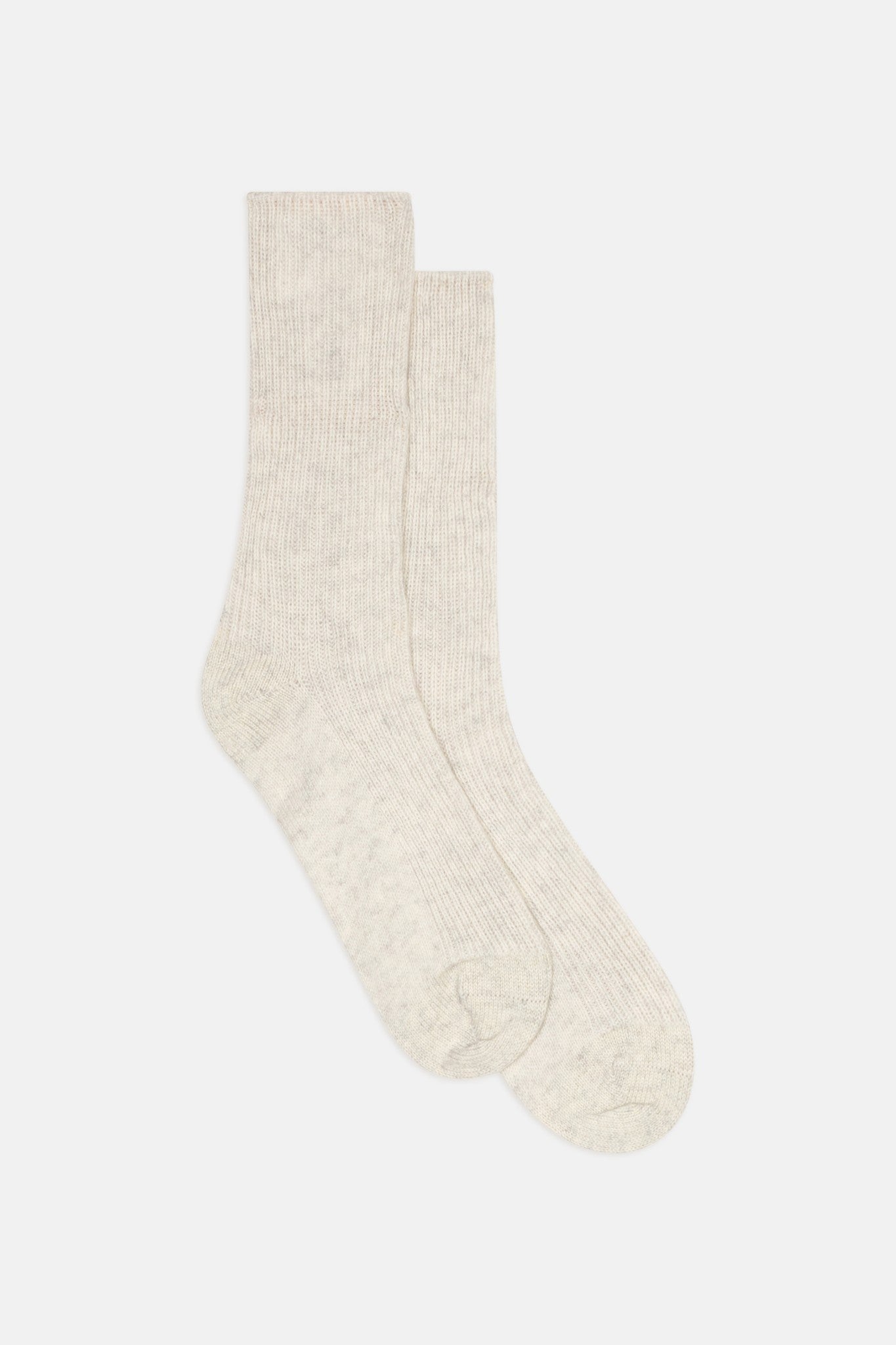 dayaya chaussettes 4 fils gris perle chiné