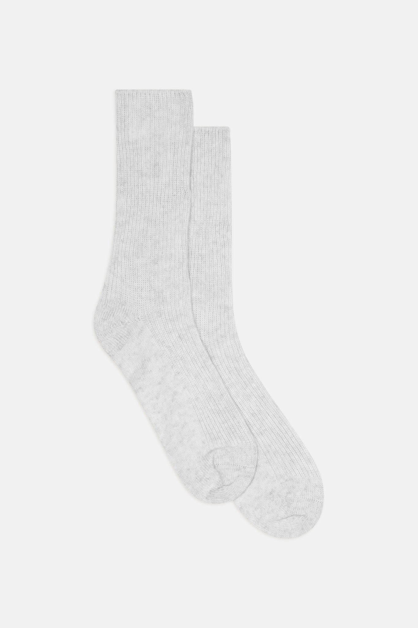 dayaya chaussettes 4 fils gris perle chiné
