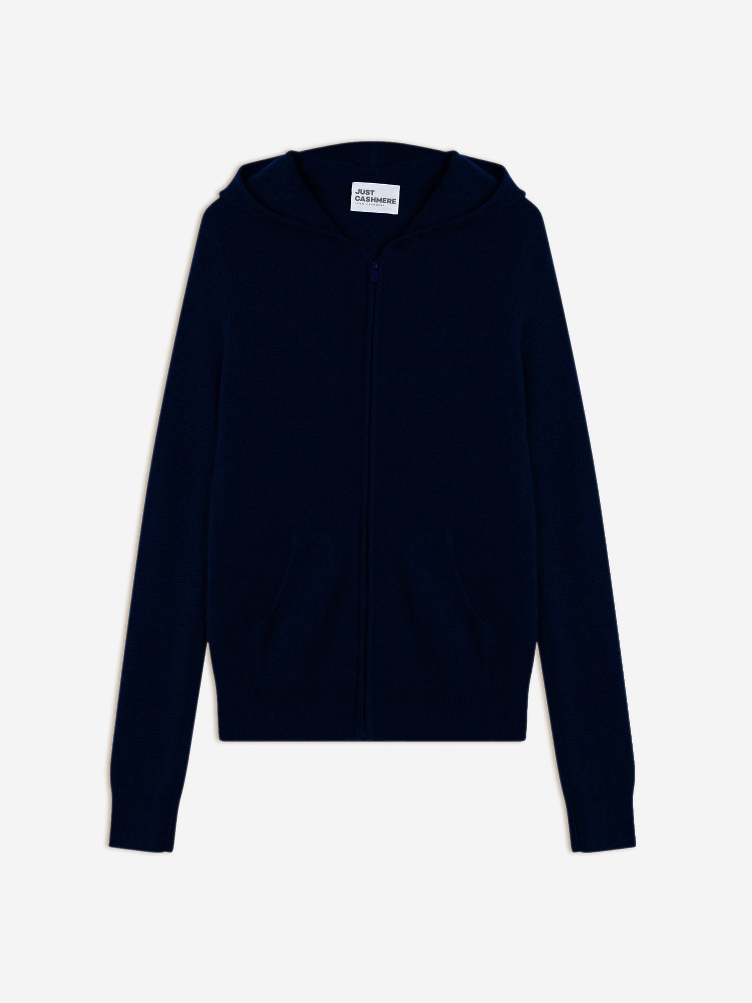 DEBBIE gilet col zippé capuche navy
