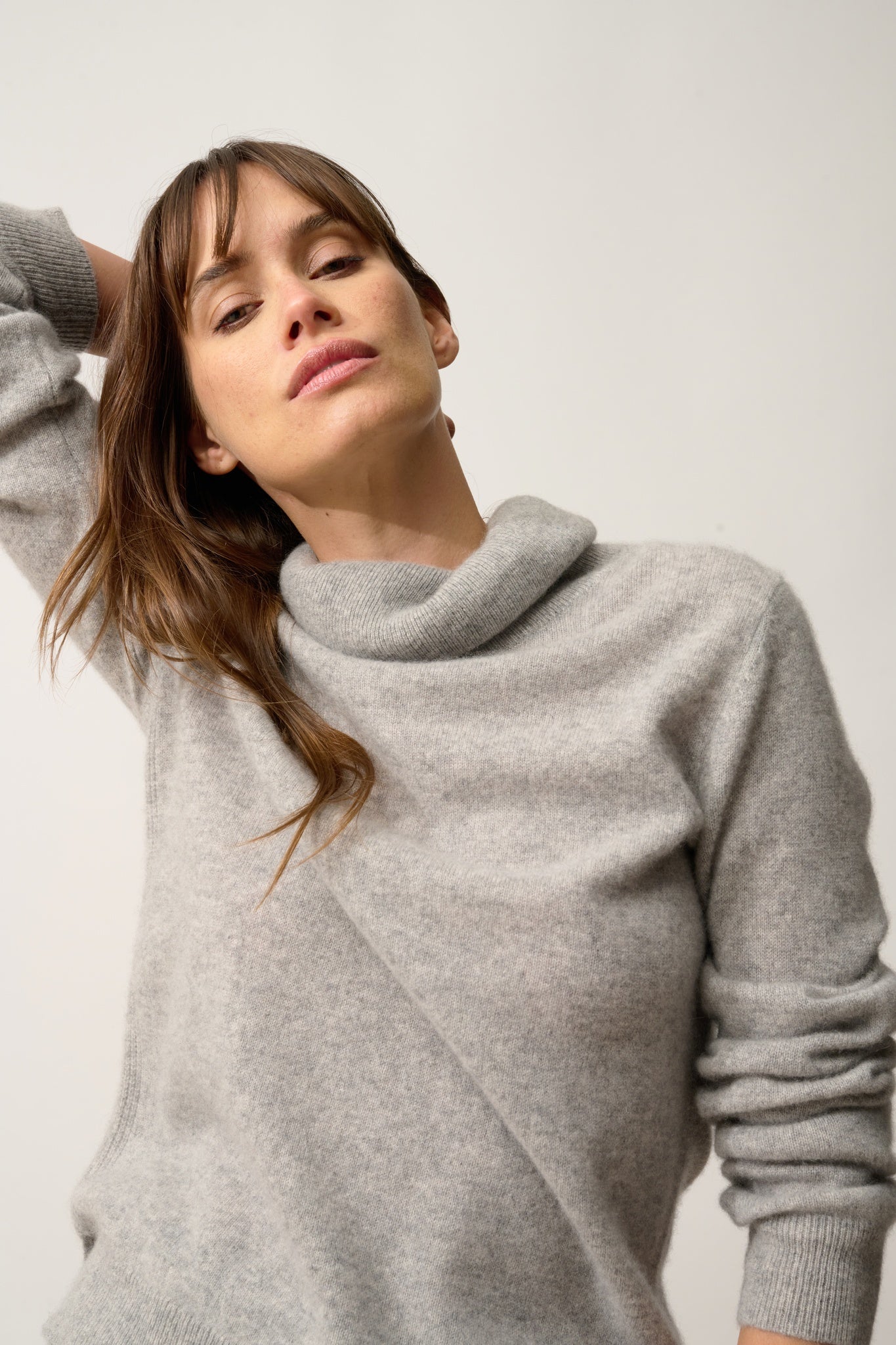 DONATELLA cloudy turtleneck sweater