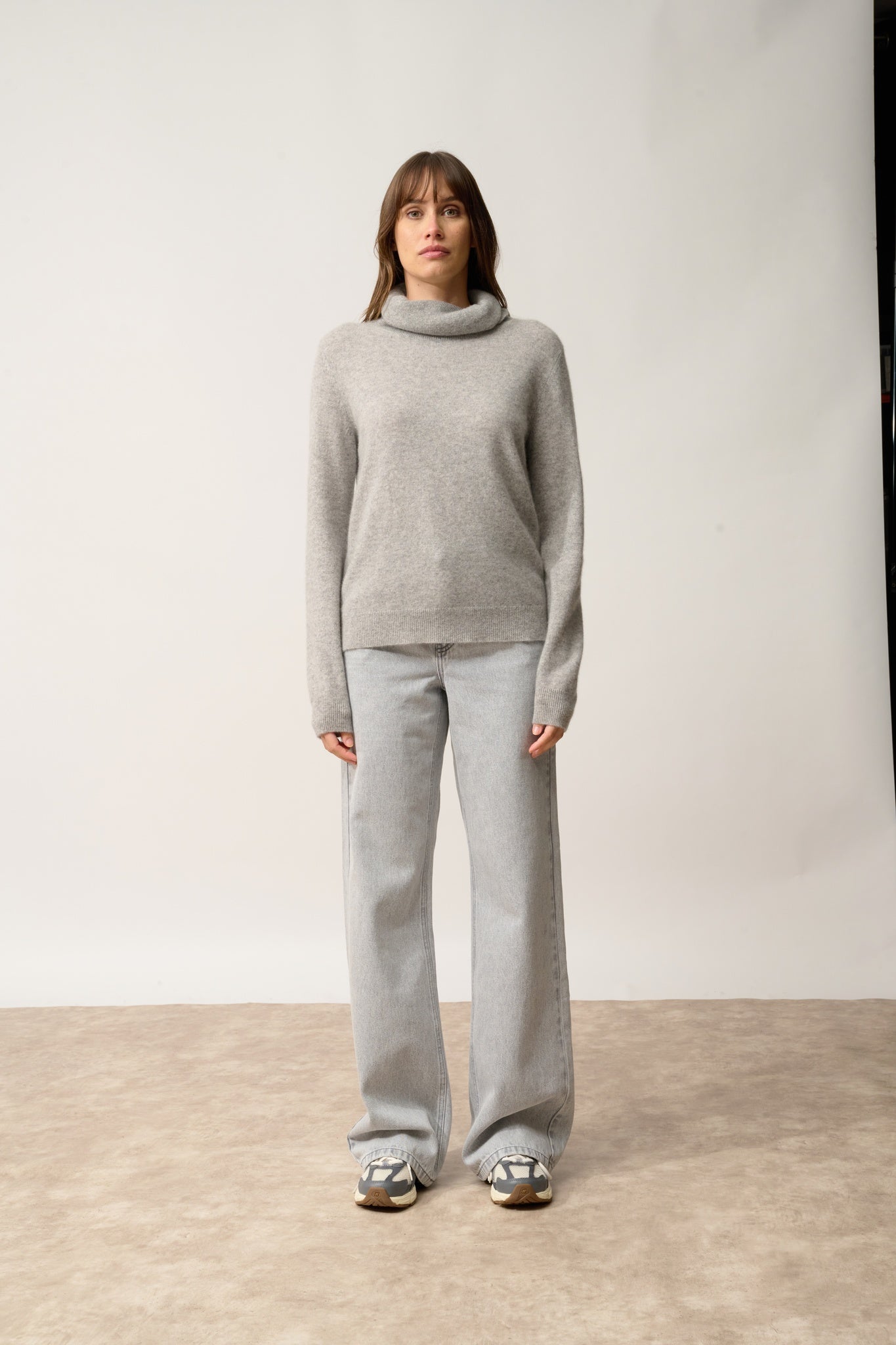 DONATELLA cloudy turtleneck sweater