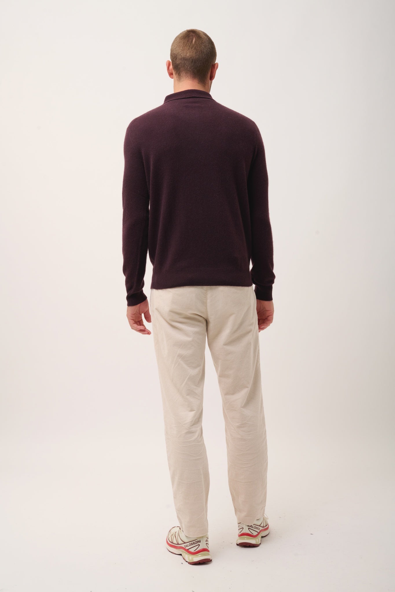 DOUGLAS aubergine polo shirt