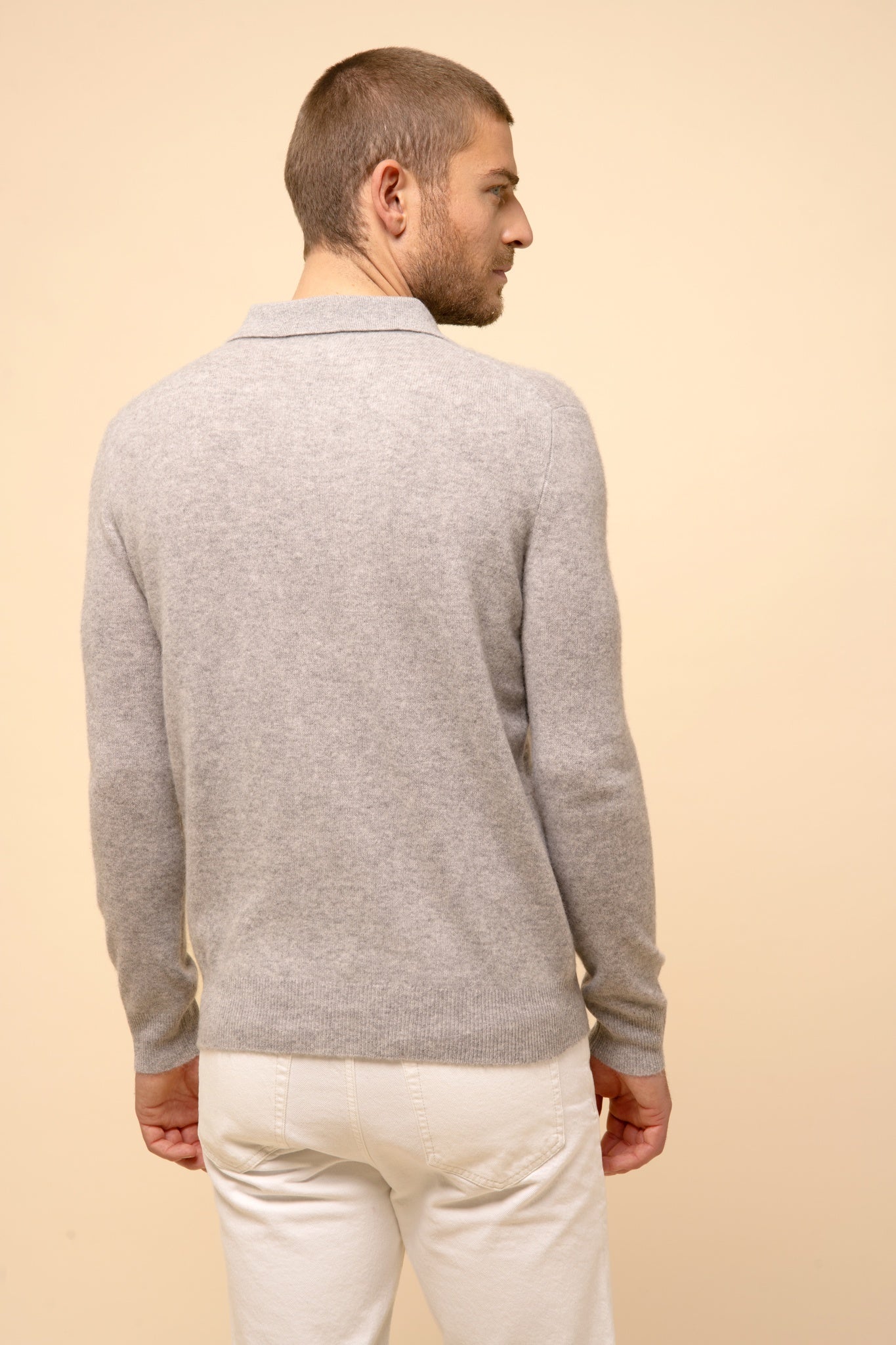 DOUGLAS heathered cloud polo shirt