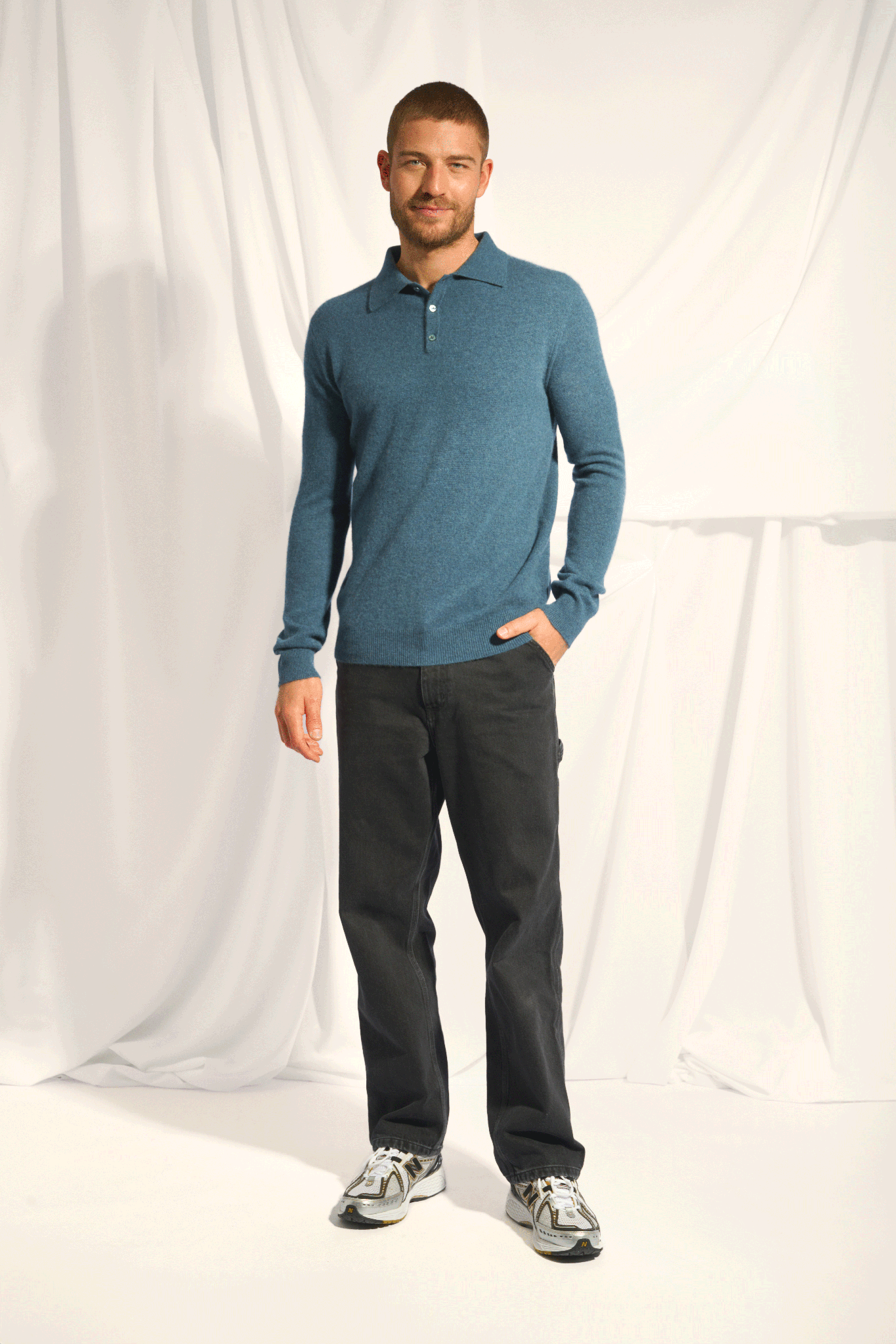 DOUGLAS polo duck green mottled