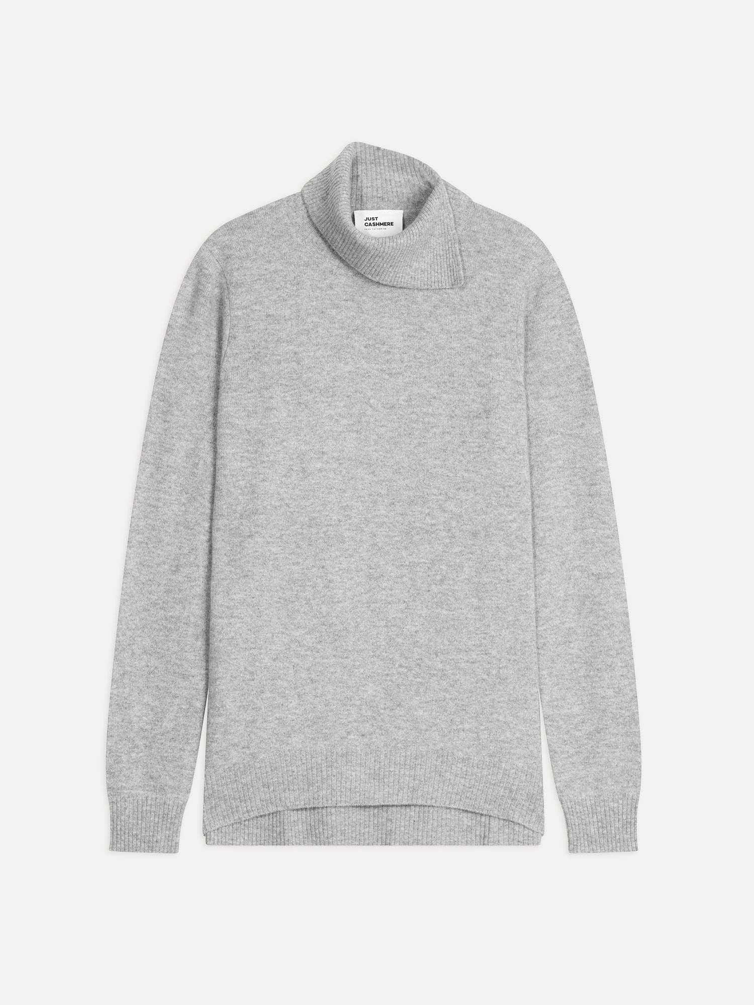 DUNDEE pull col roulé nuage chiné