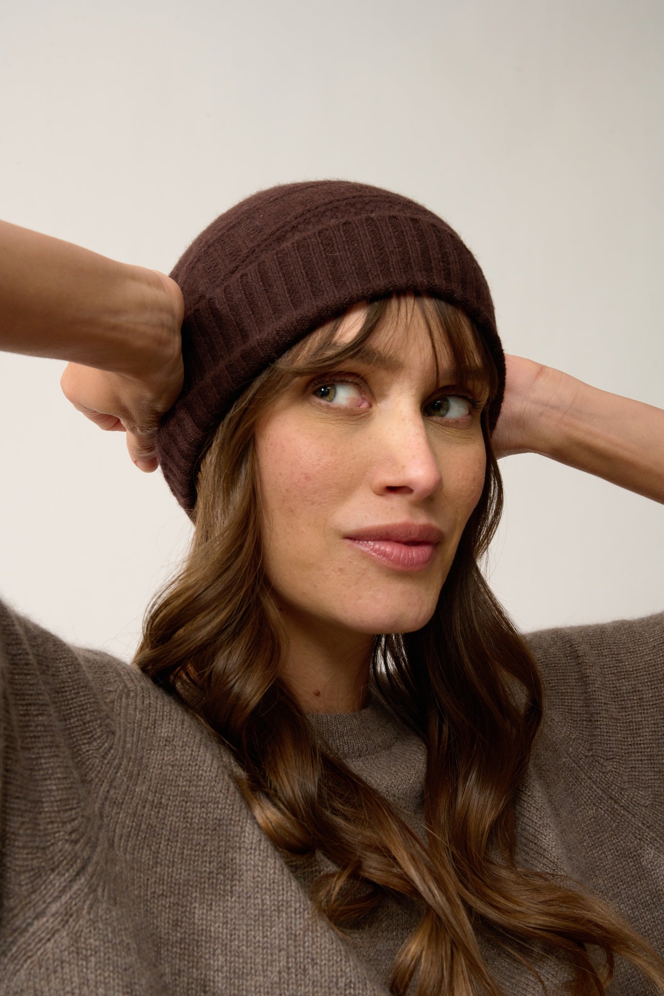 EMBER bonnet 4 fils choco