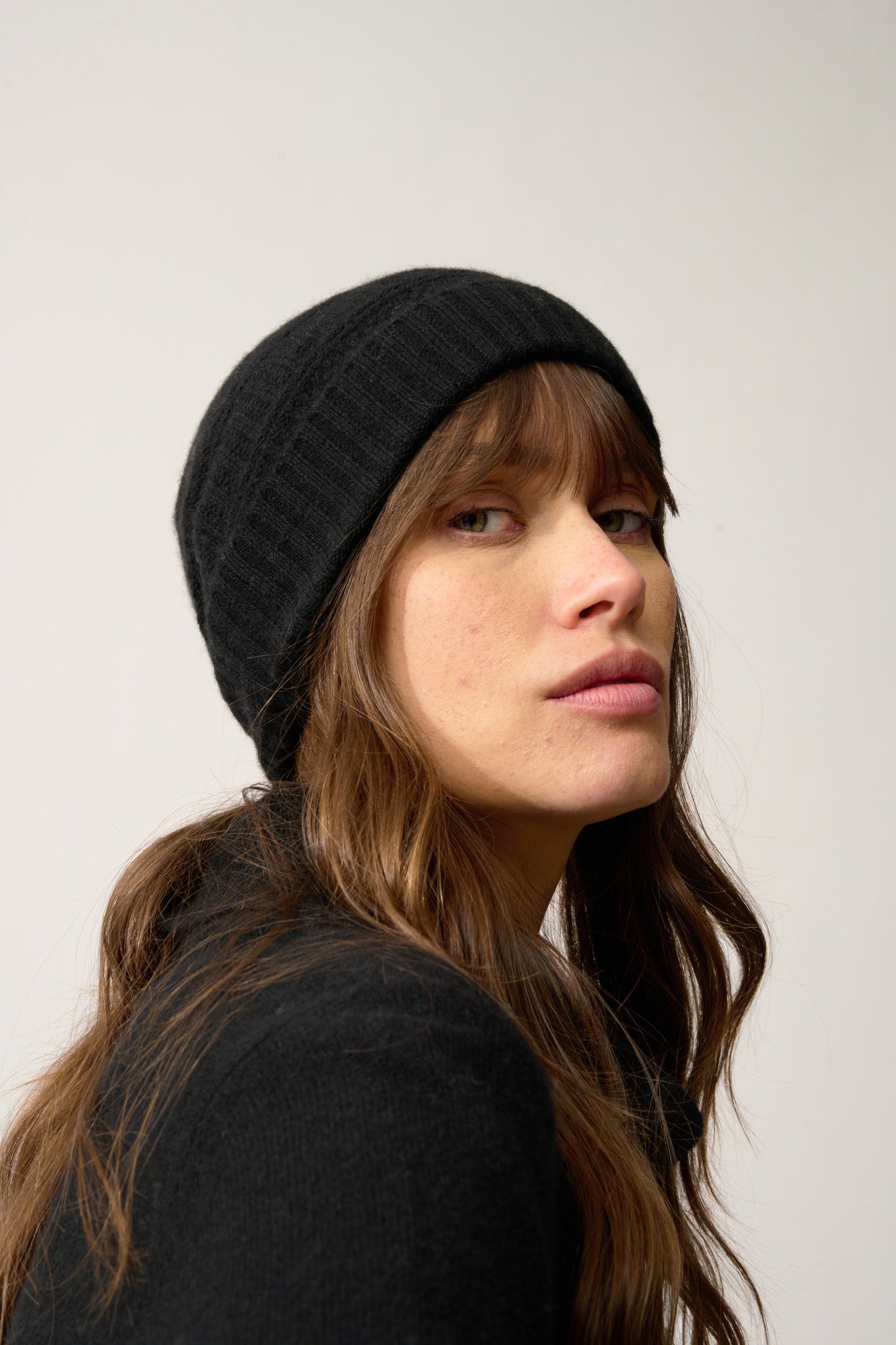 EMBER bonnet 4 fils noir