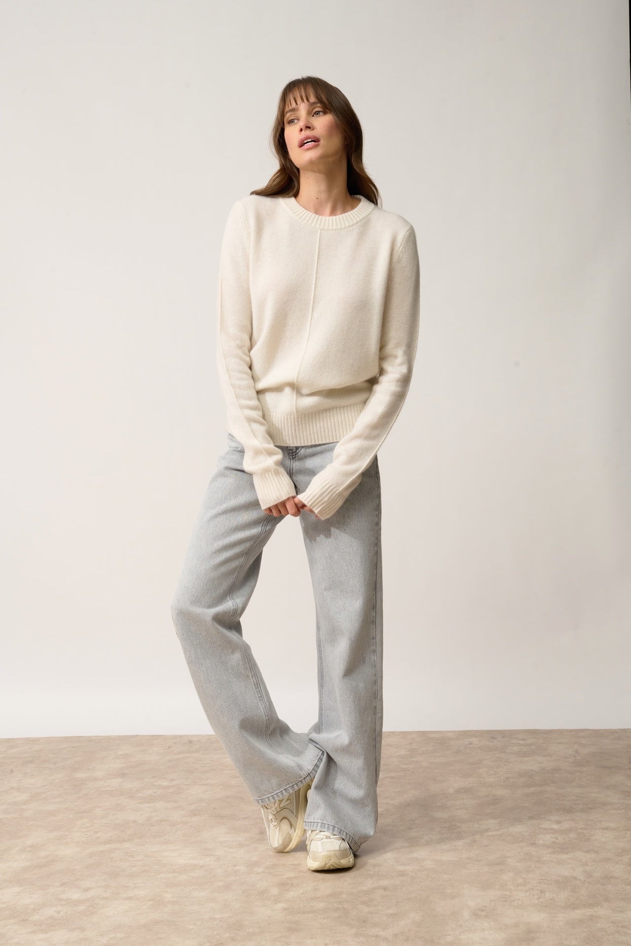 EMMA pull col rond neige