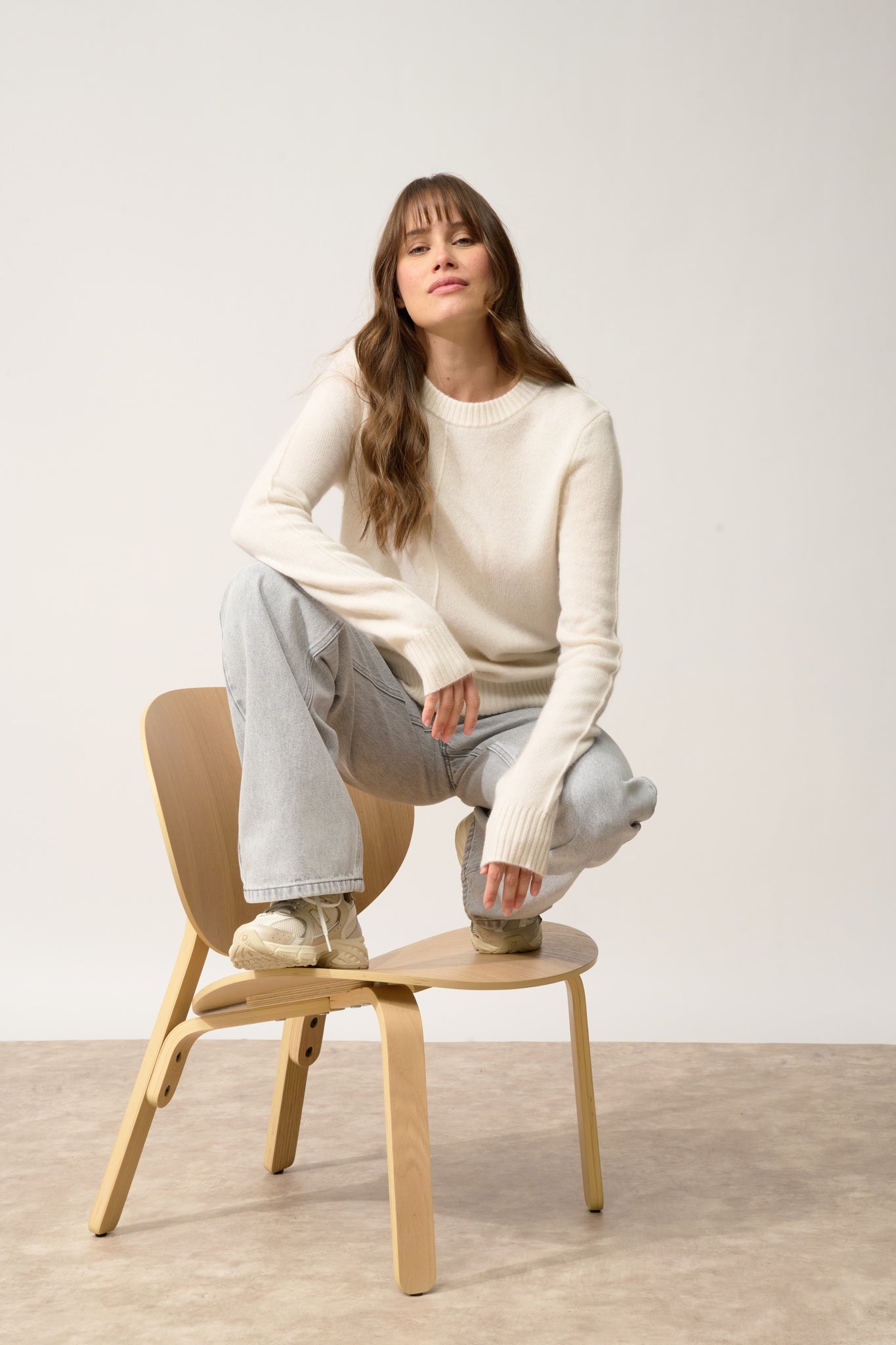 EMMA pull col rond neige