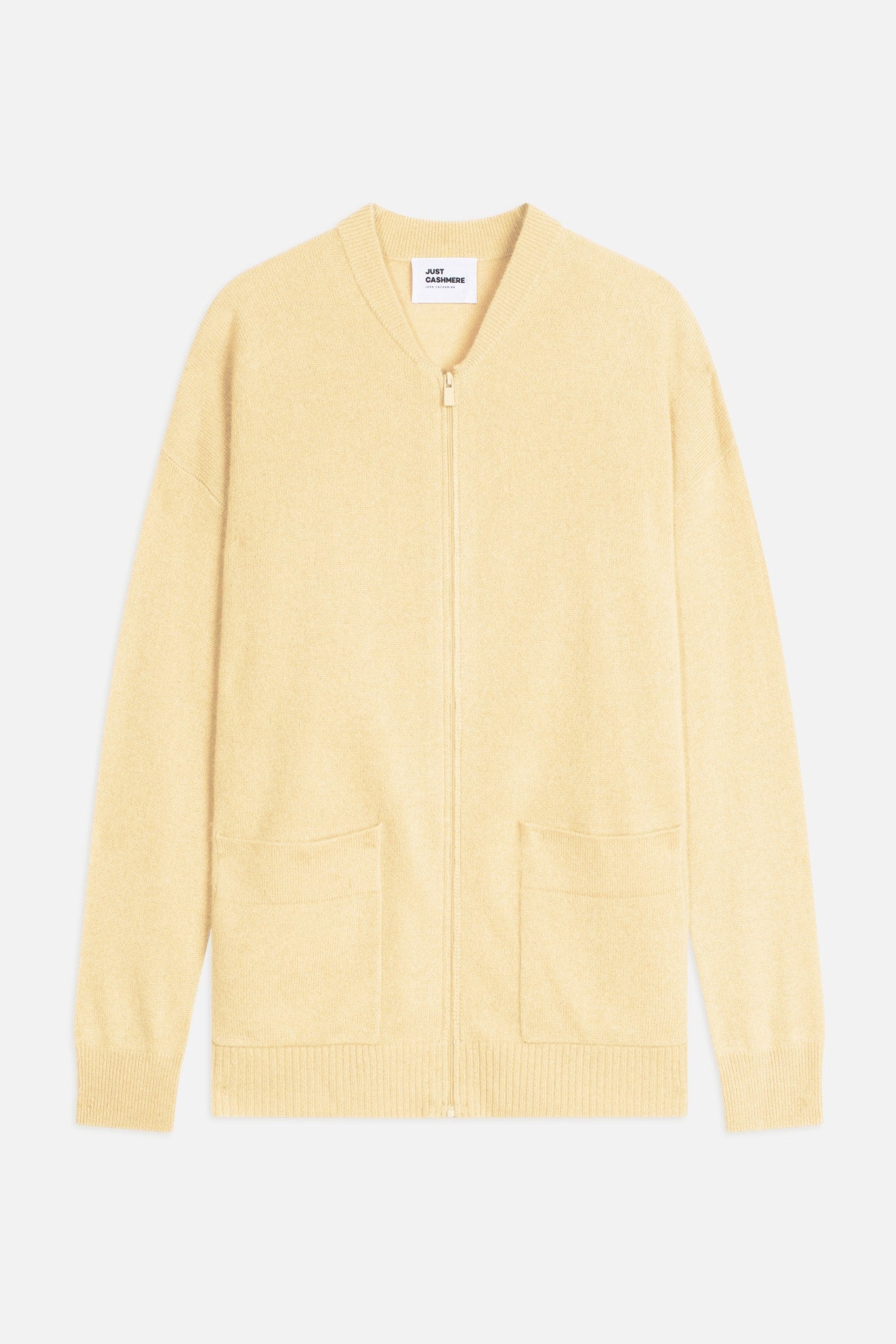 ervie gilet zippé col mao limonade