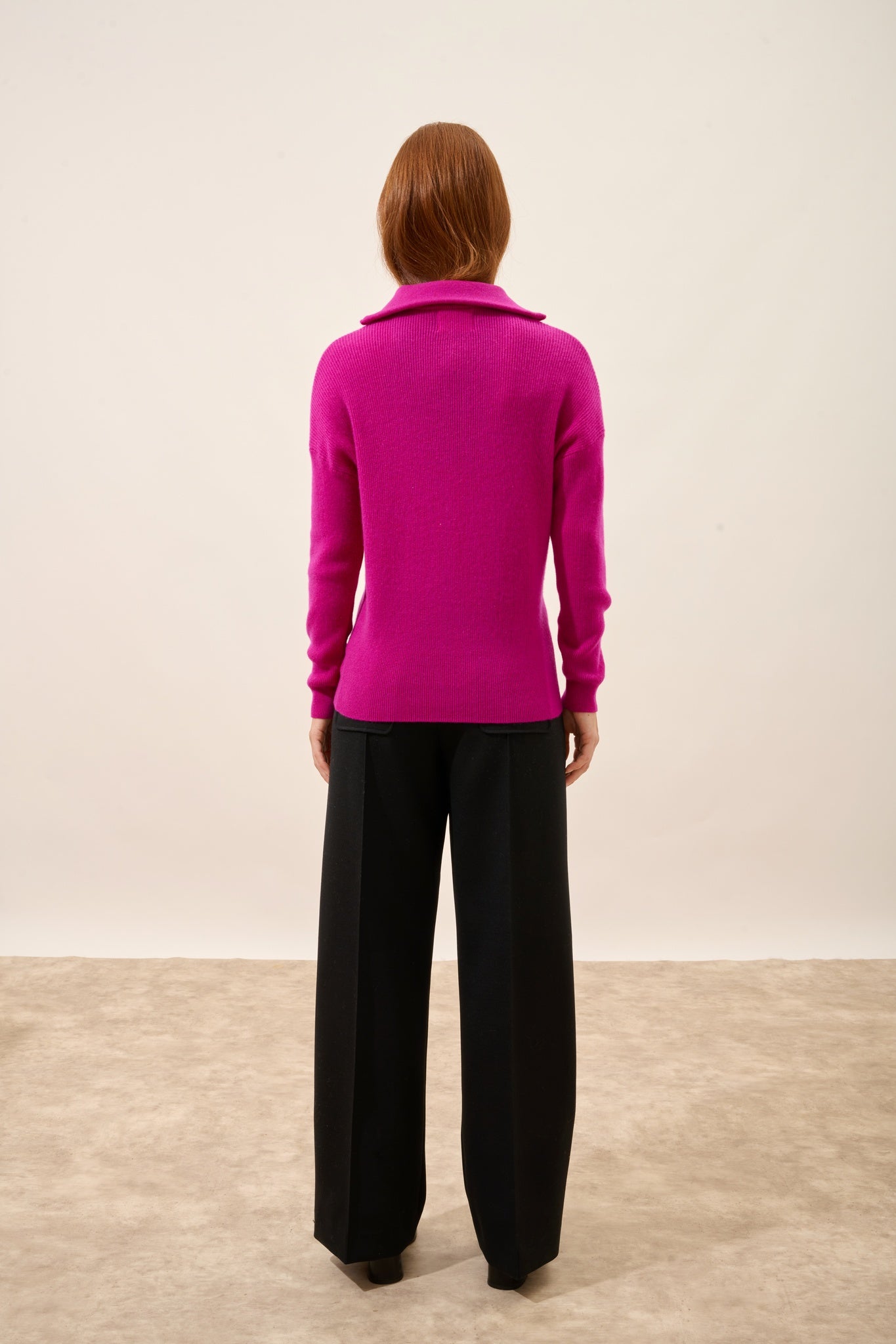 FELISIA pull camionneur violine