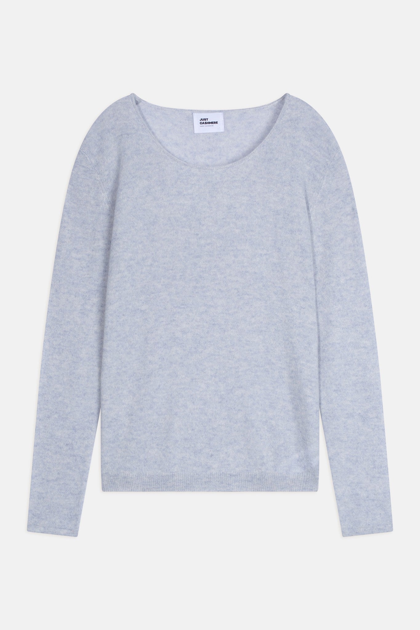 fiona pull col bateau bleu dragée chiné