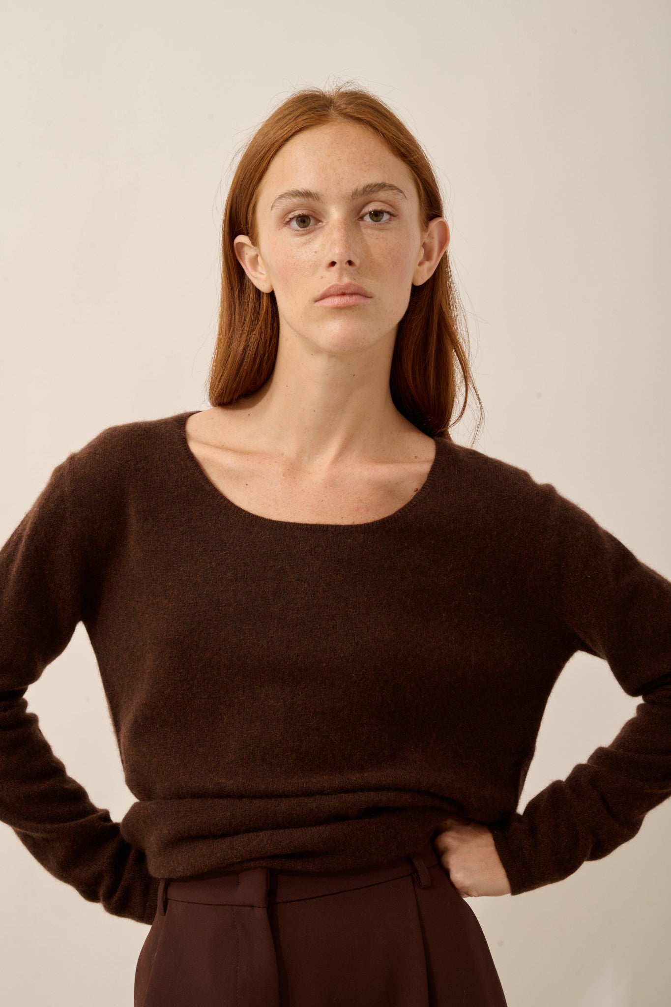 fiona pull col bateau café