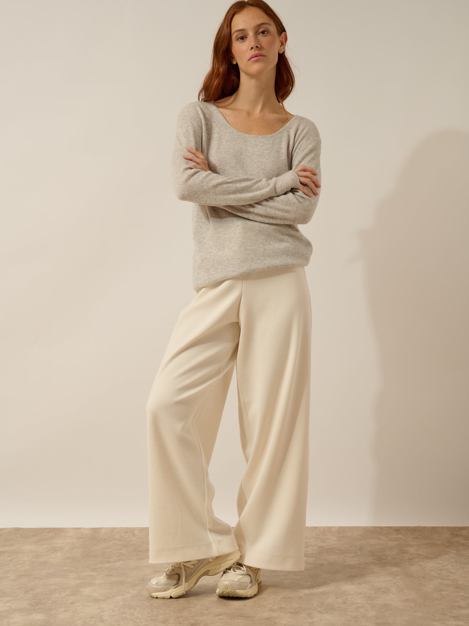 FIONA pull col bateau glacier chiné