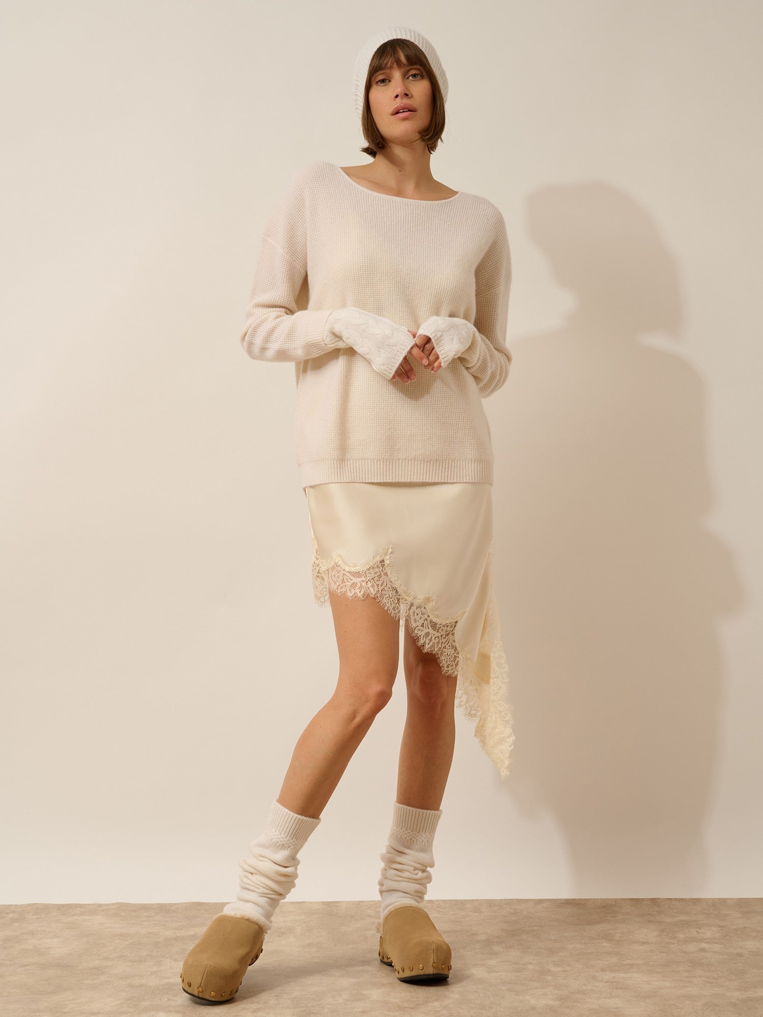 flavia bonnet 6 fils neige