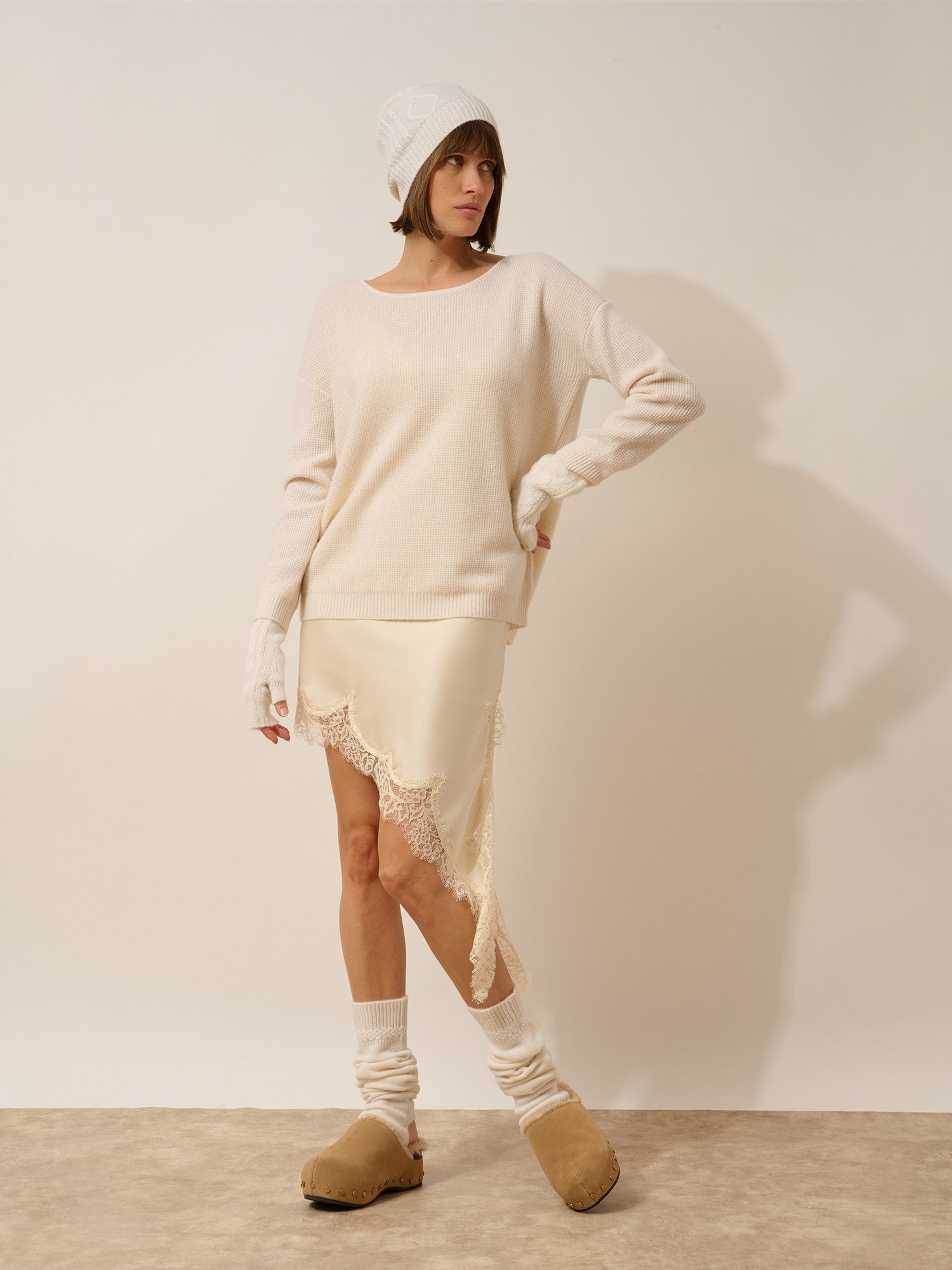 flavia bonnet 6 fils neige