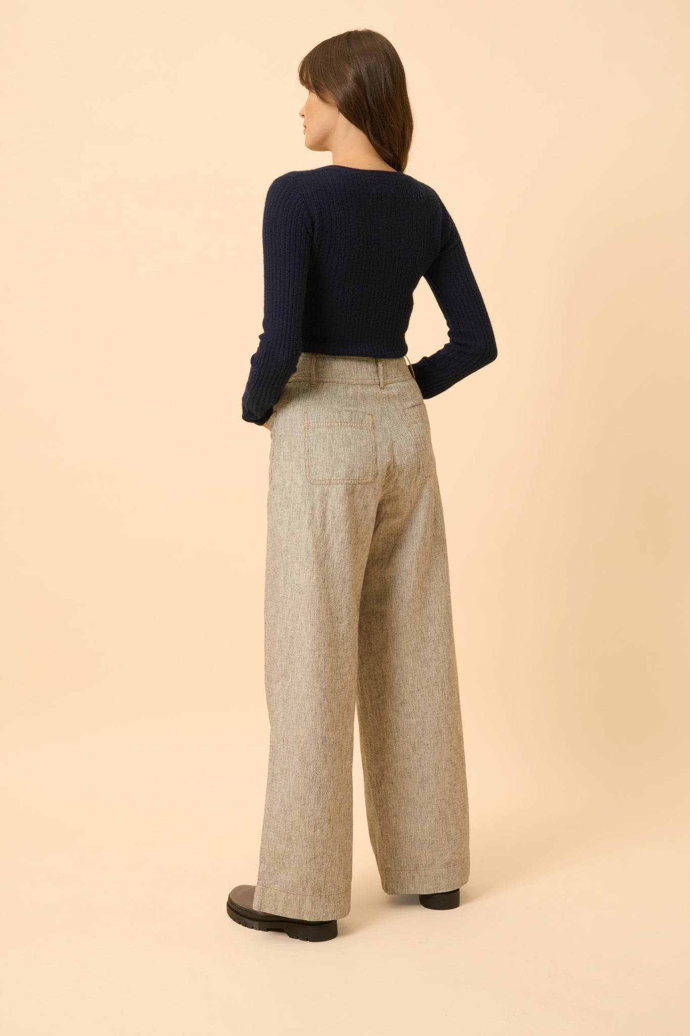 FUNI body round neck navy