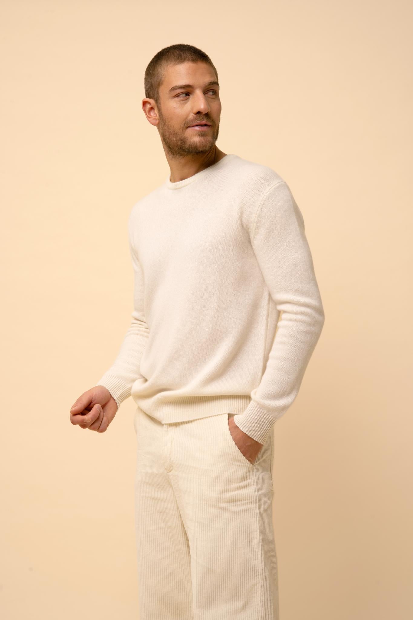 GABIN round-neck sweater snow
