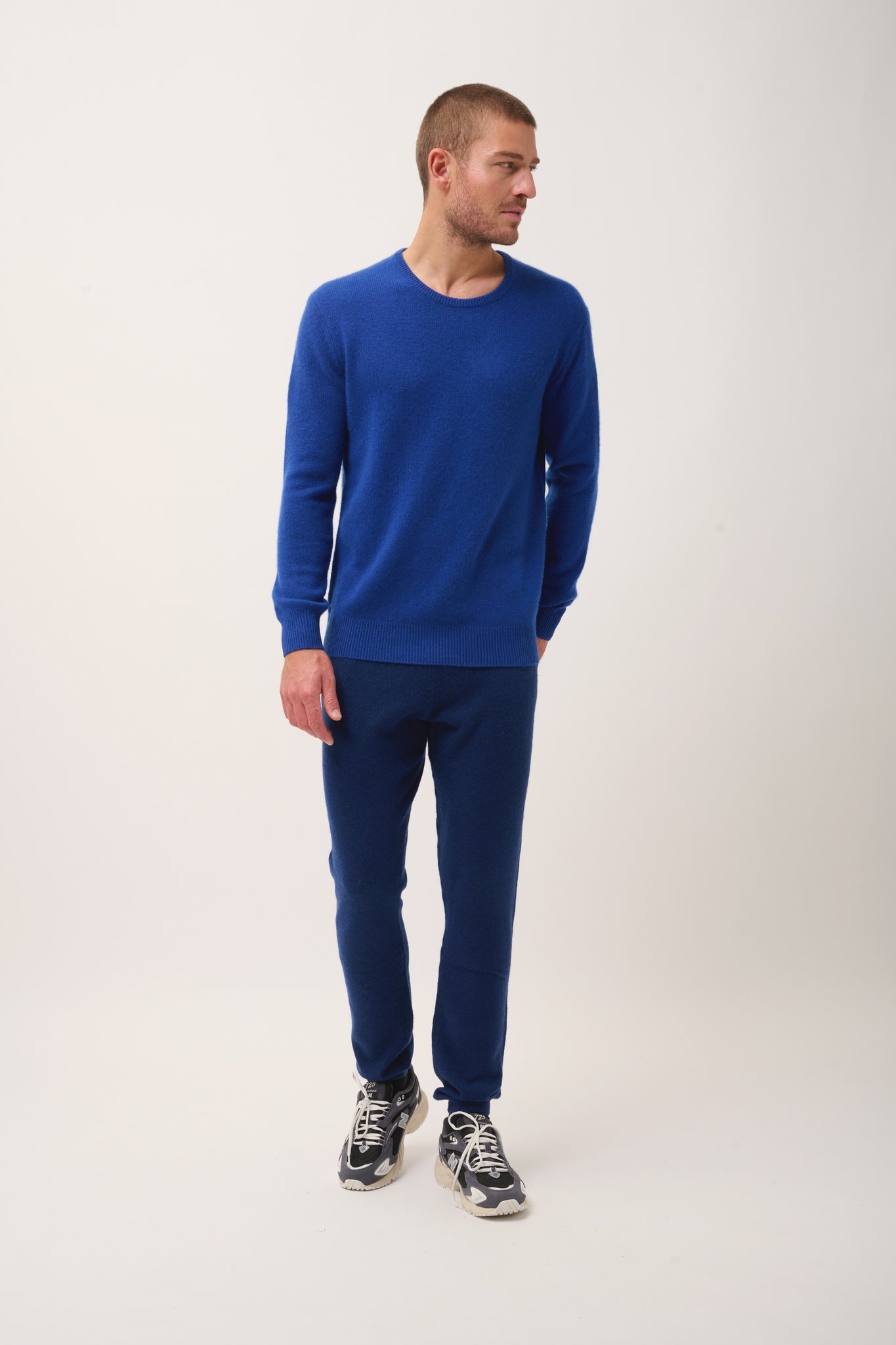 GABIN ultramarine round-neck sweater