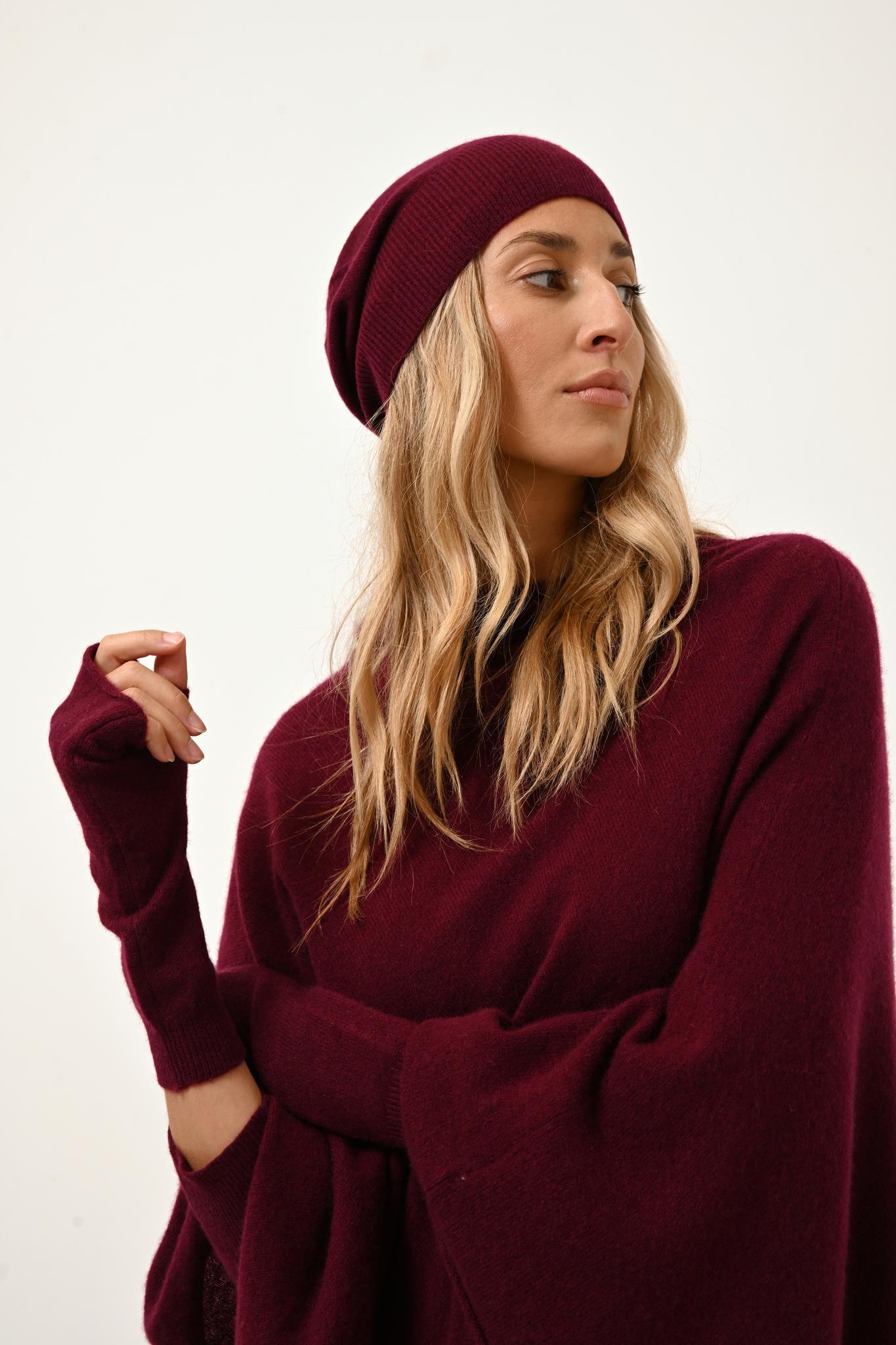 GINGER bonnet bordeaux