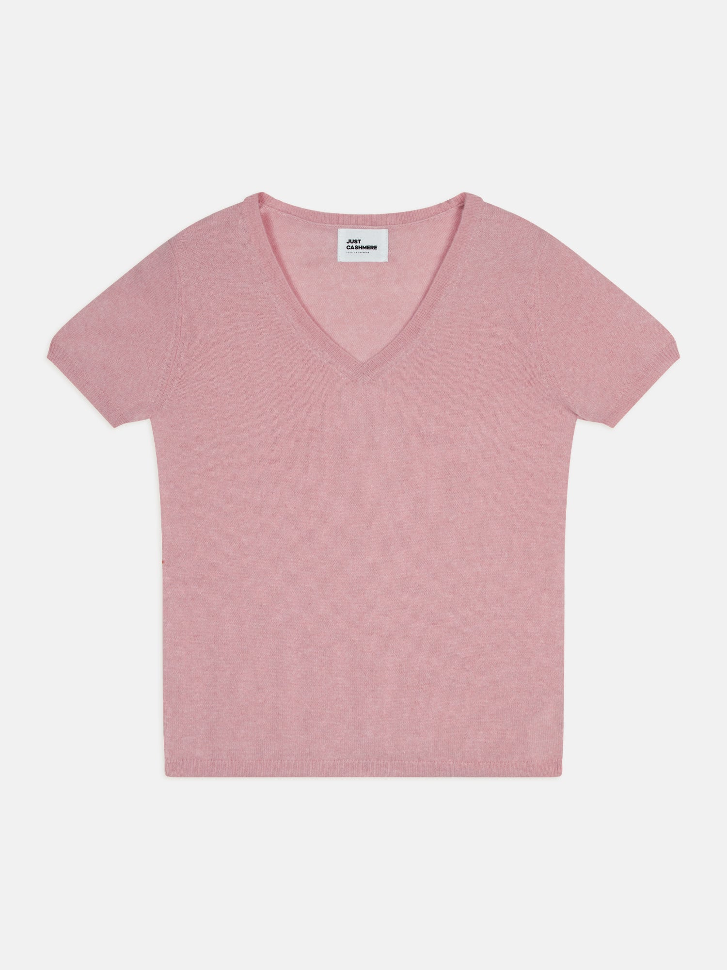 GLAMIS t-shirt col v bois de rose
