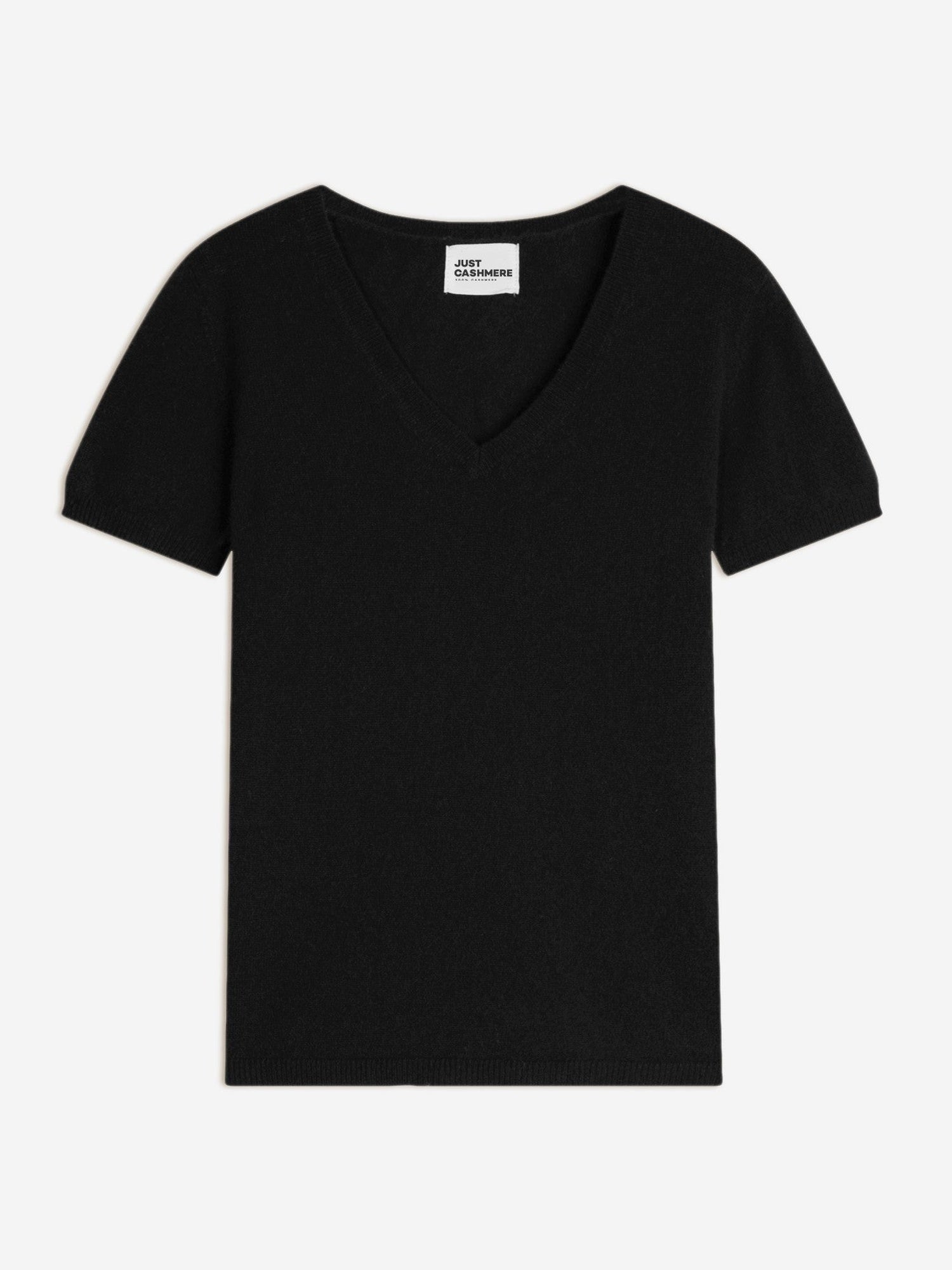 glamis t-shirt col v noir