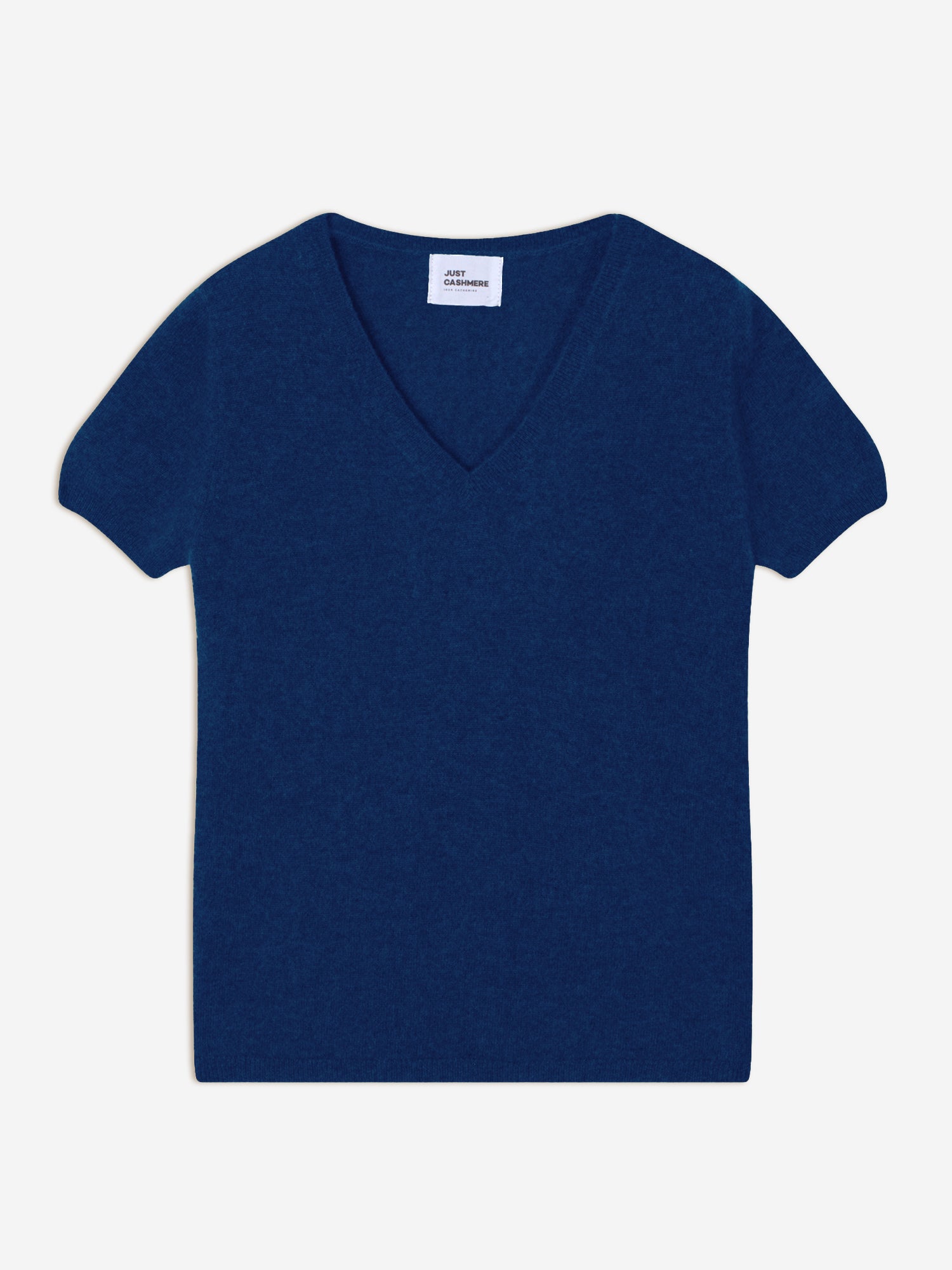 GLAMIS t-shirt col v outremer