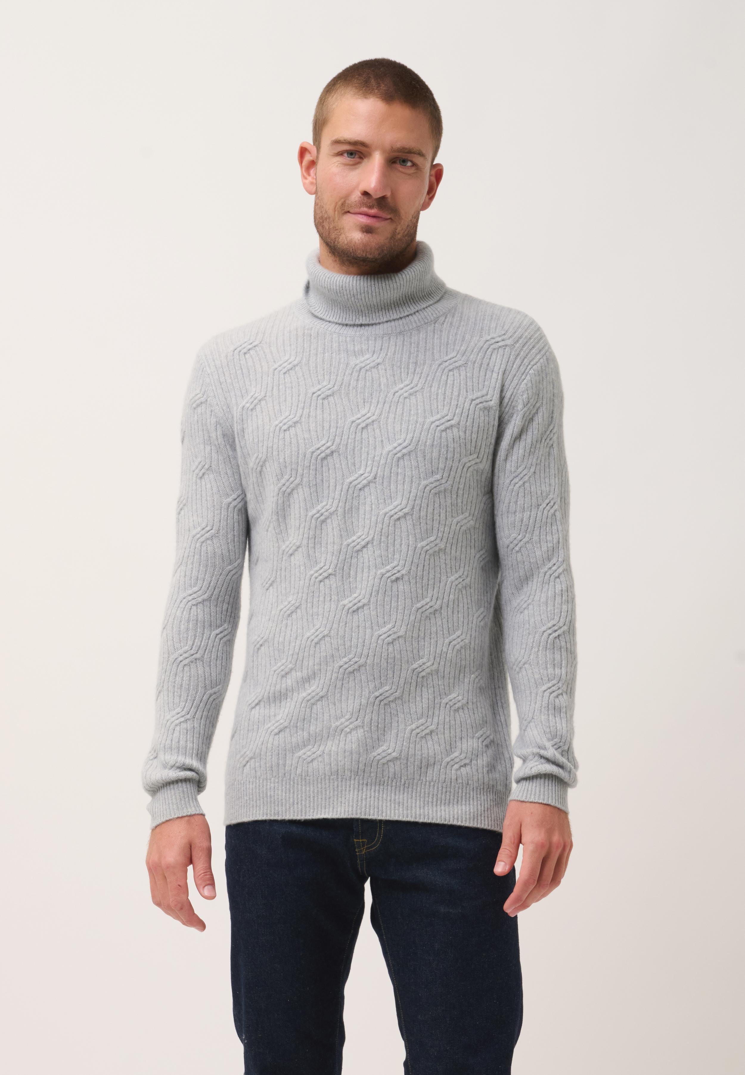 GOBA cloud turtleneck sweater