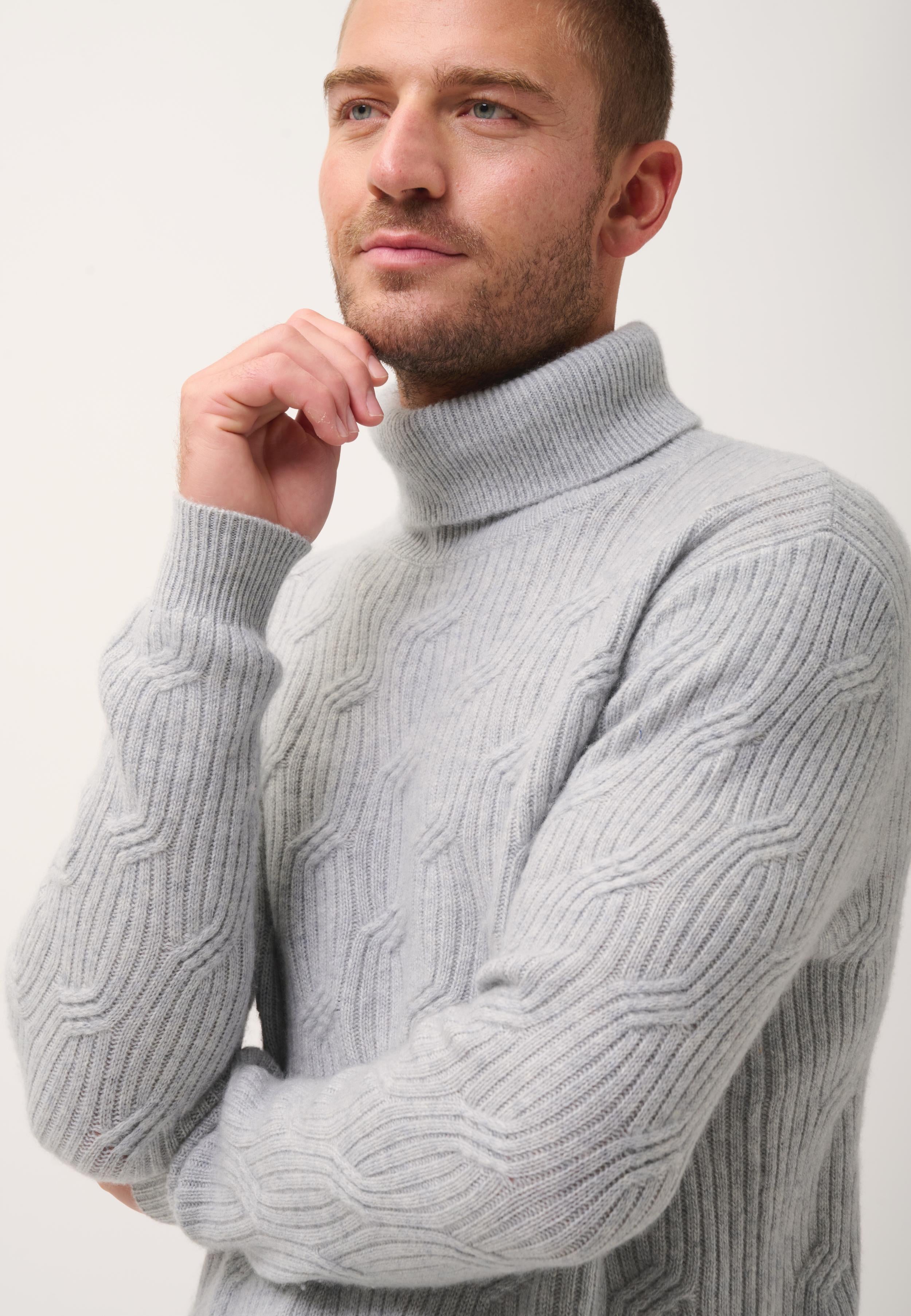 GOBA cloud turtleneck sweater