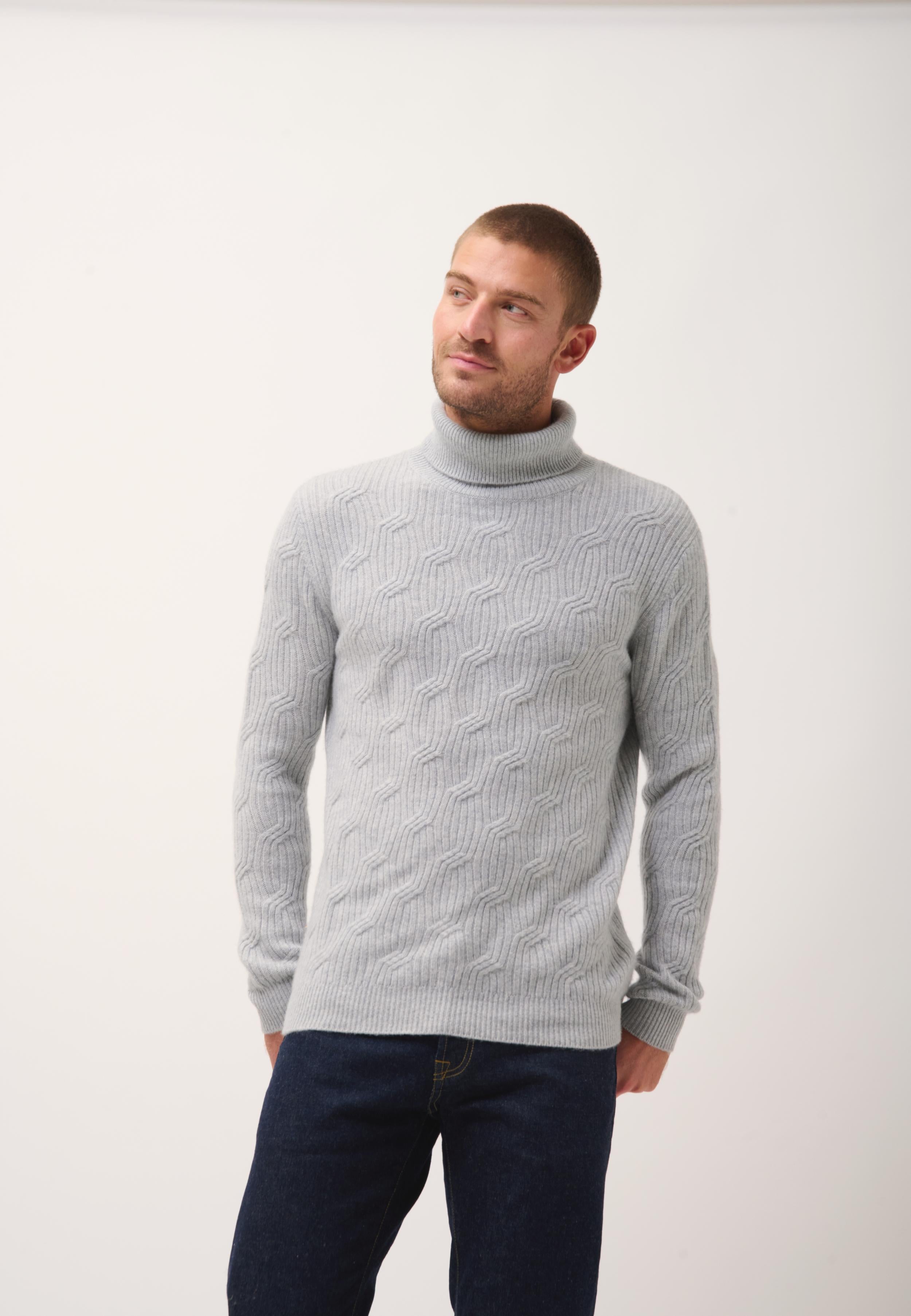 GOBA cloud turtleneck sweater