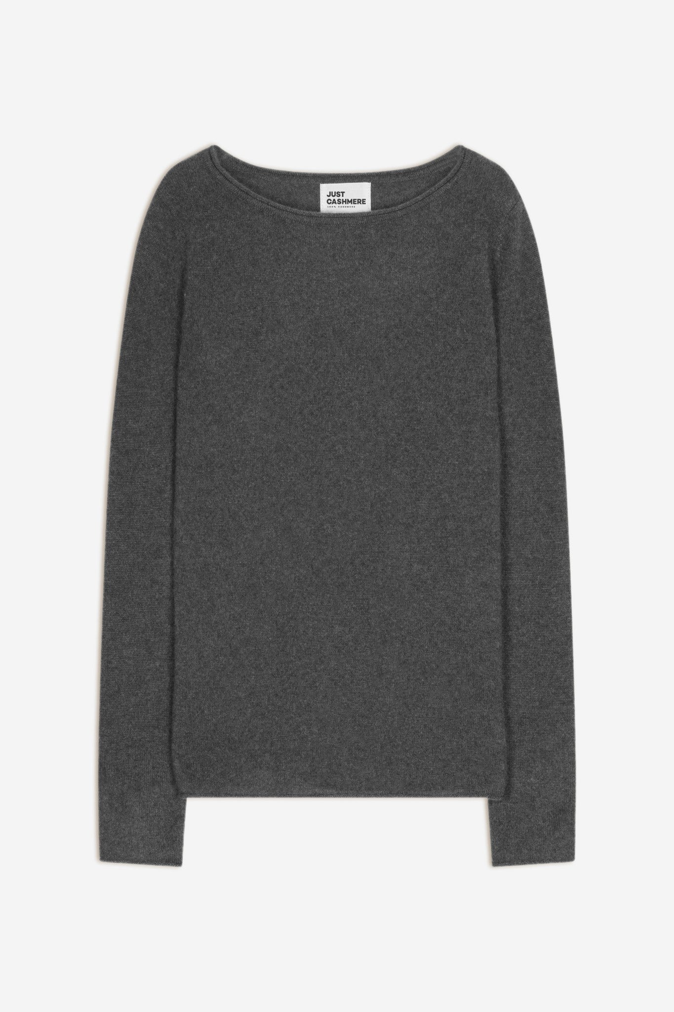 grace pull col bateau anthracite chiné