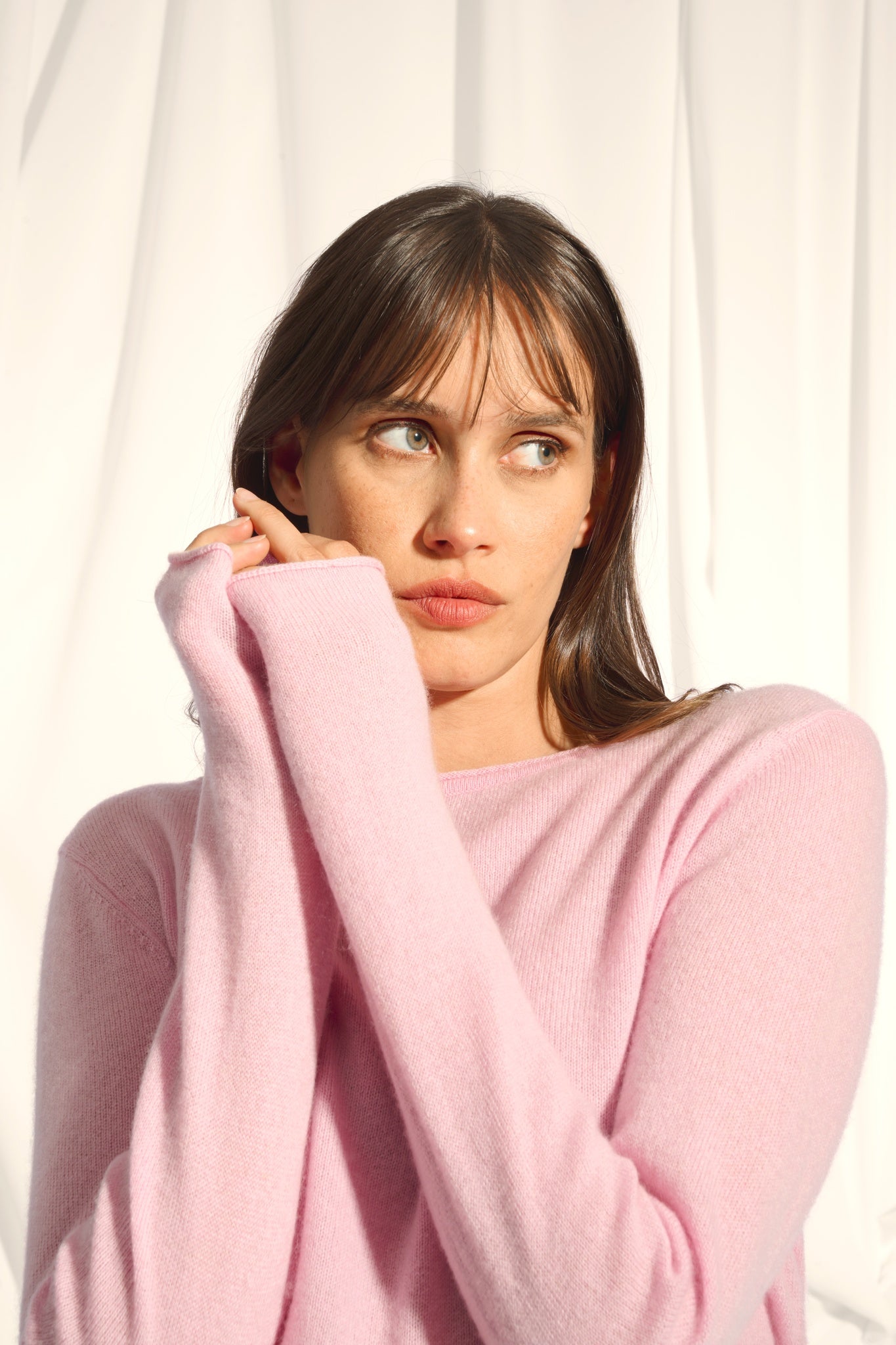 GRACE pull col bateau dragée