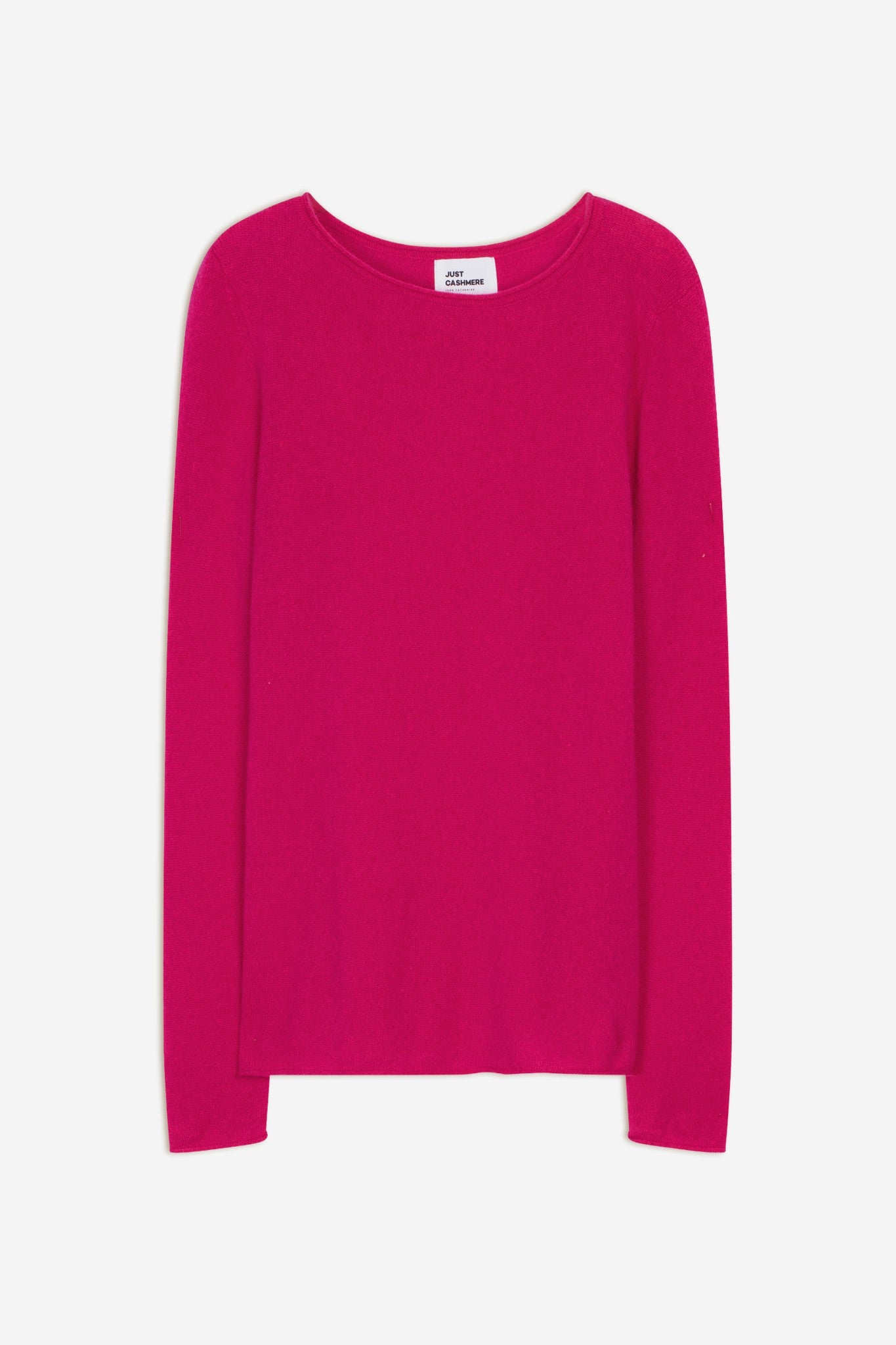 grace pull col bateau fuchsia