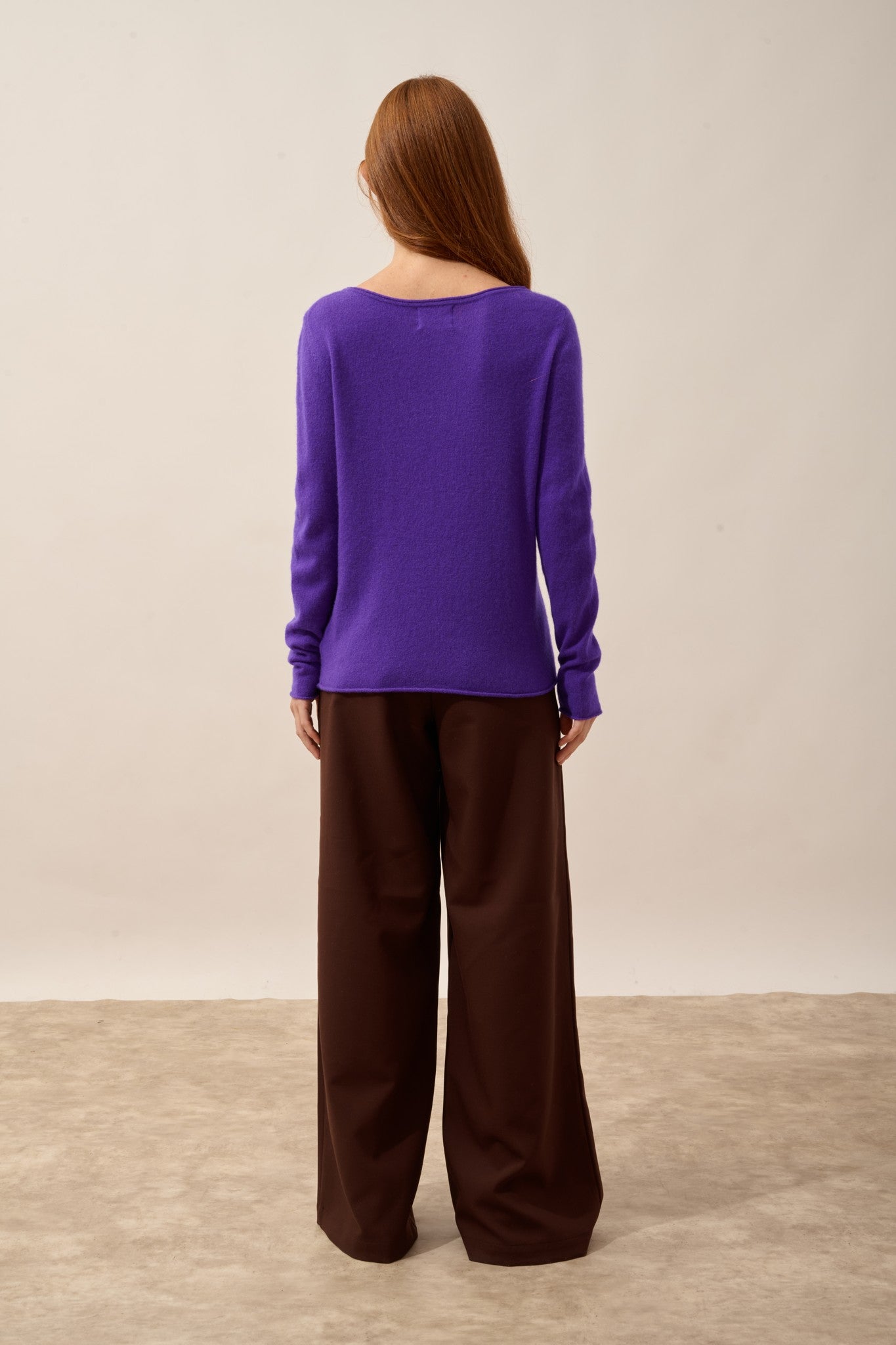 grace pull col bateau gentiane