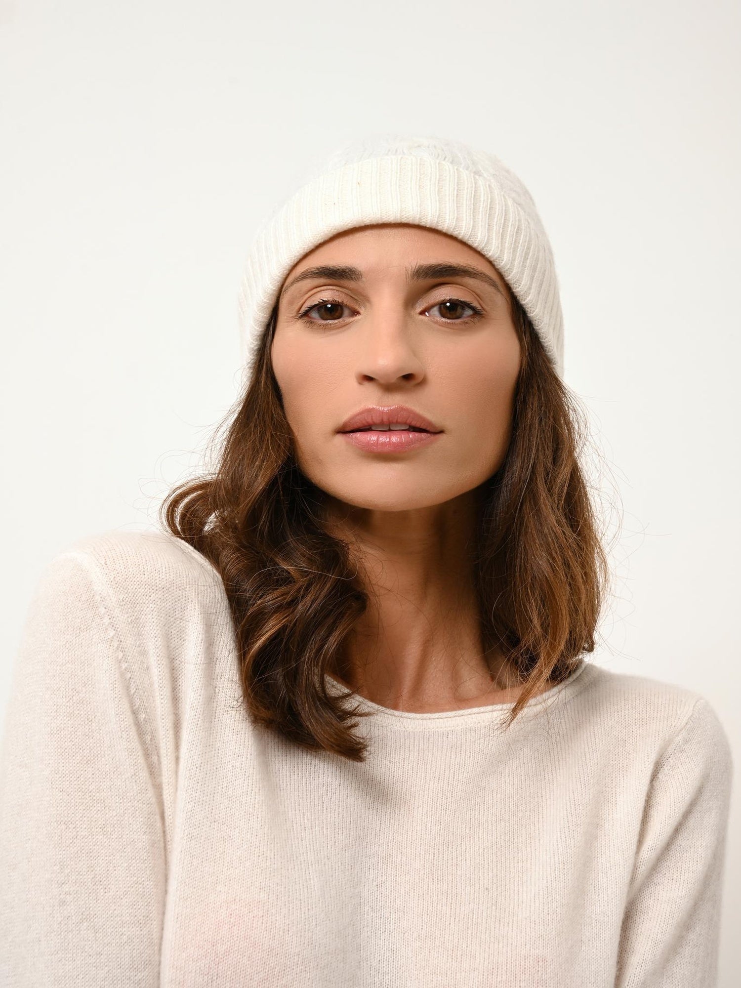 GRACE pull col bateau ivoire