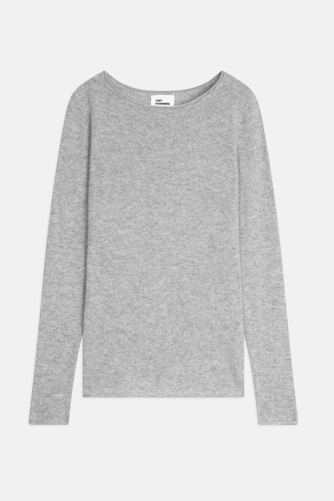 grace pull col bateau nuage chiné