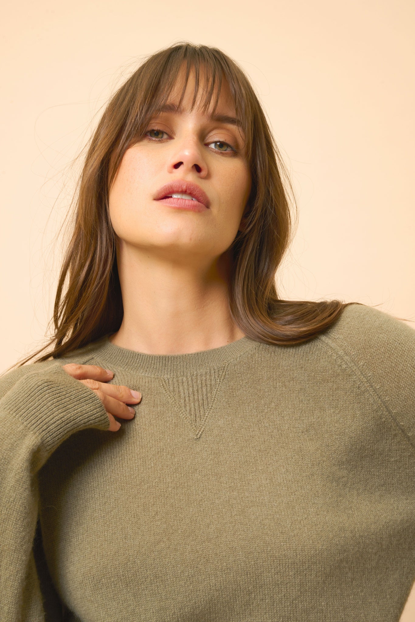 HELEN pull col rond army