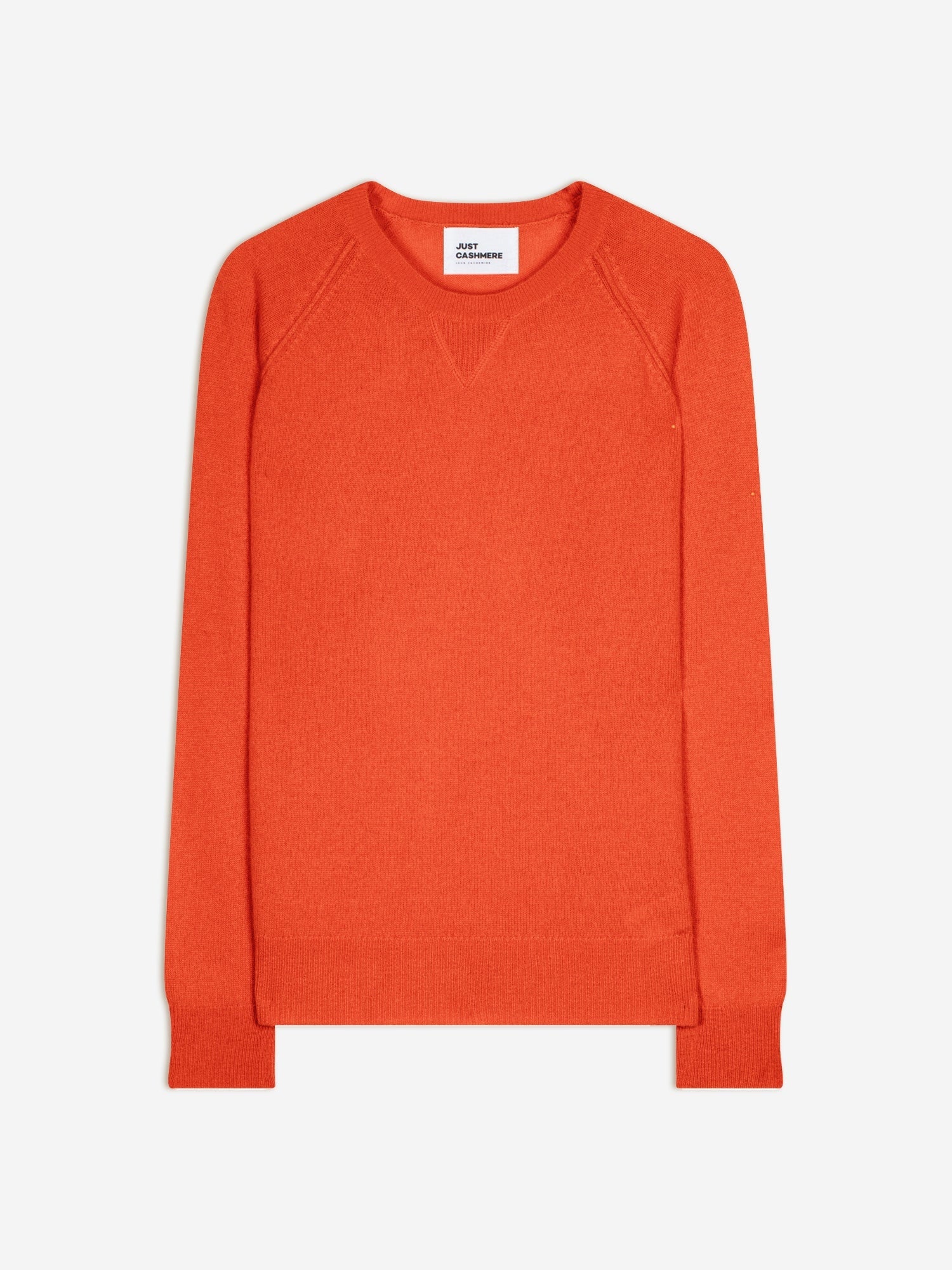 HELEN pull col rond orange