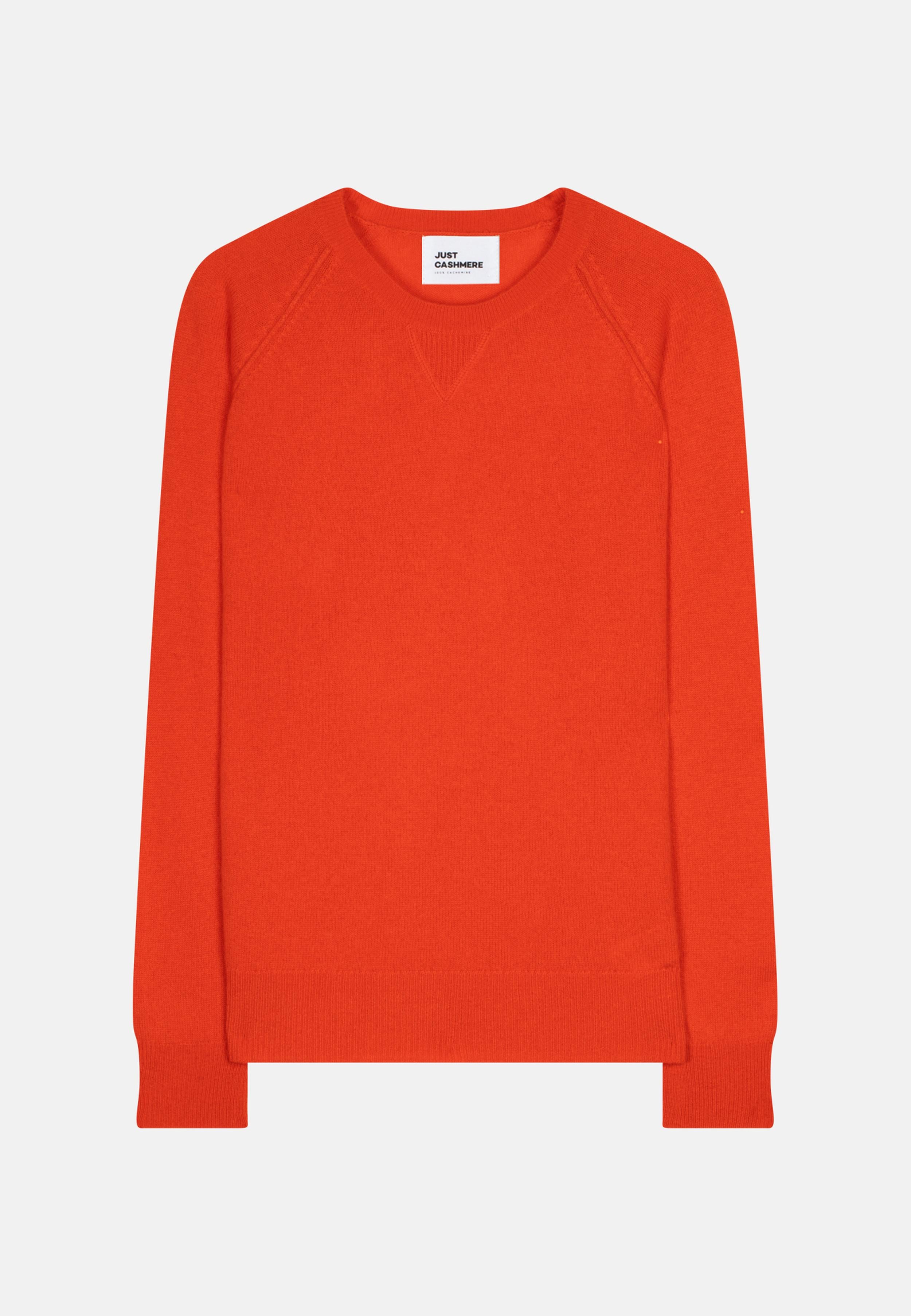 HELEN pull col rond orange
