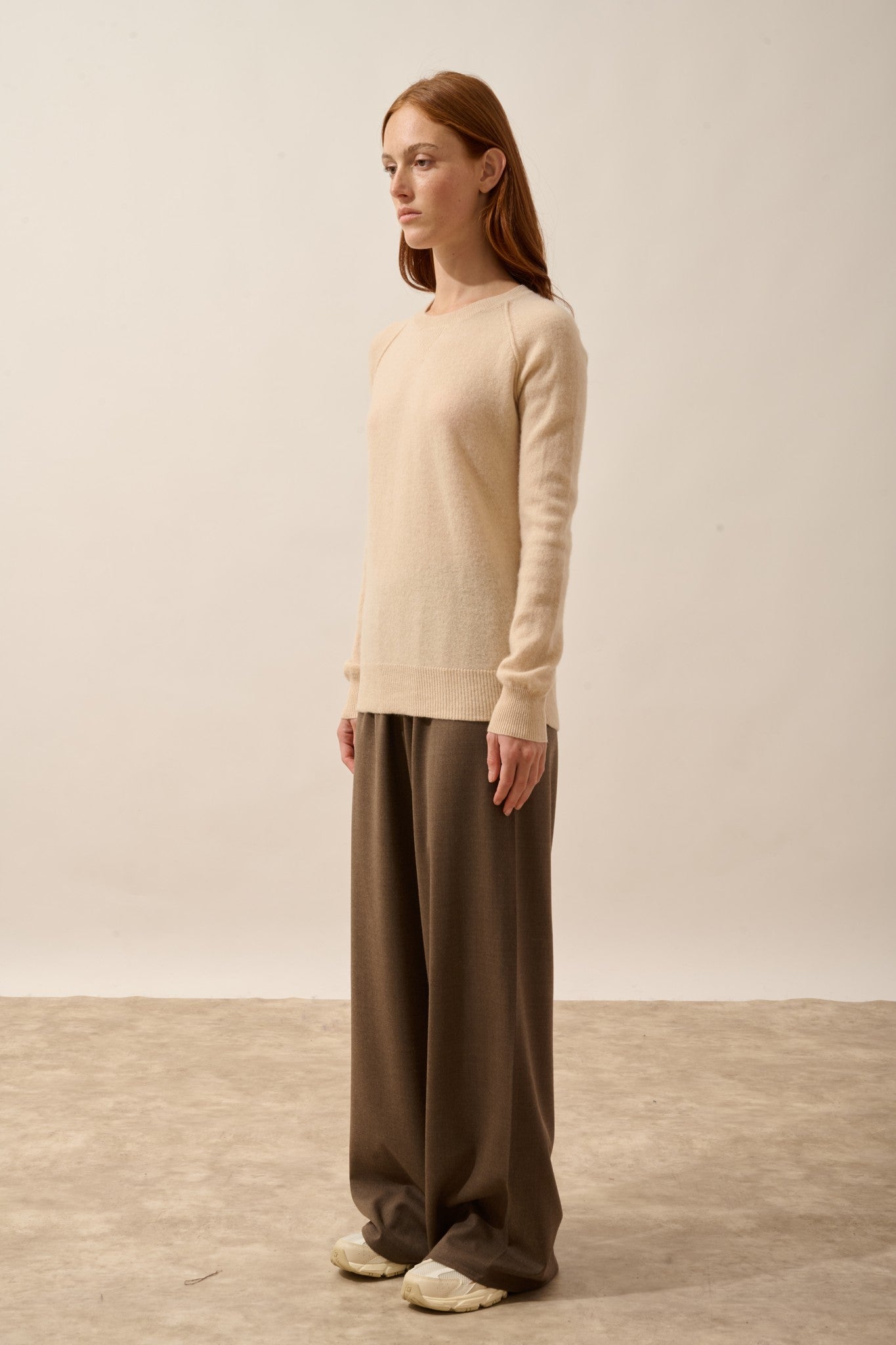 helen pull col rond sable