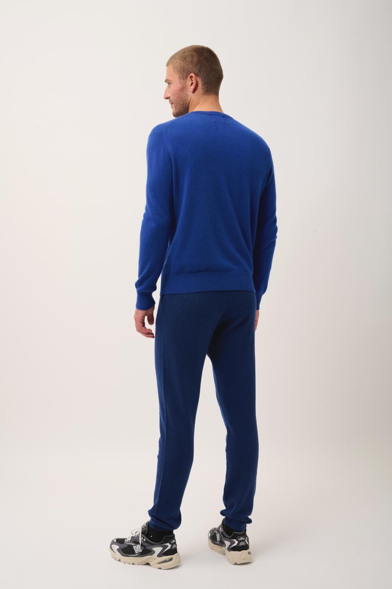 HOWARD ultramarine round-neck sweater